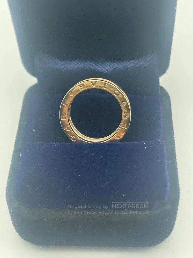 Bvlgari Bvlgari White Ceramic Rose Gold Three. Size ONE SIZE - 1 Thumbnail