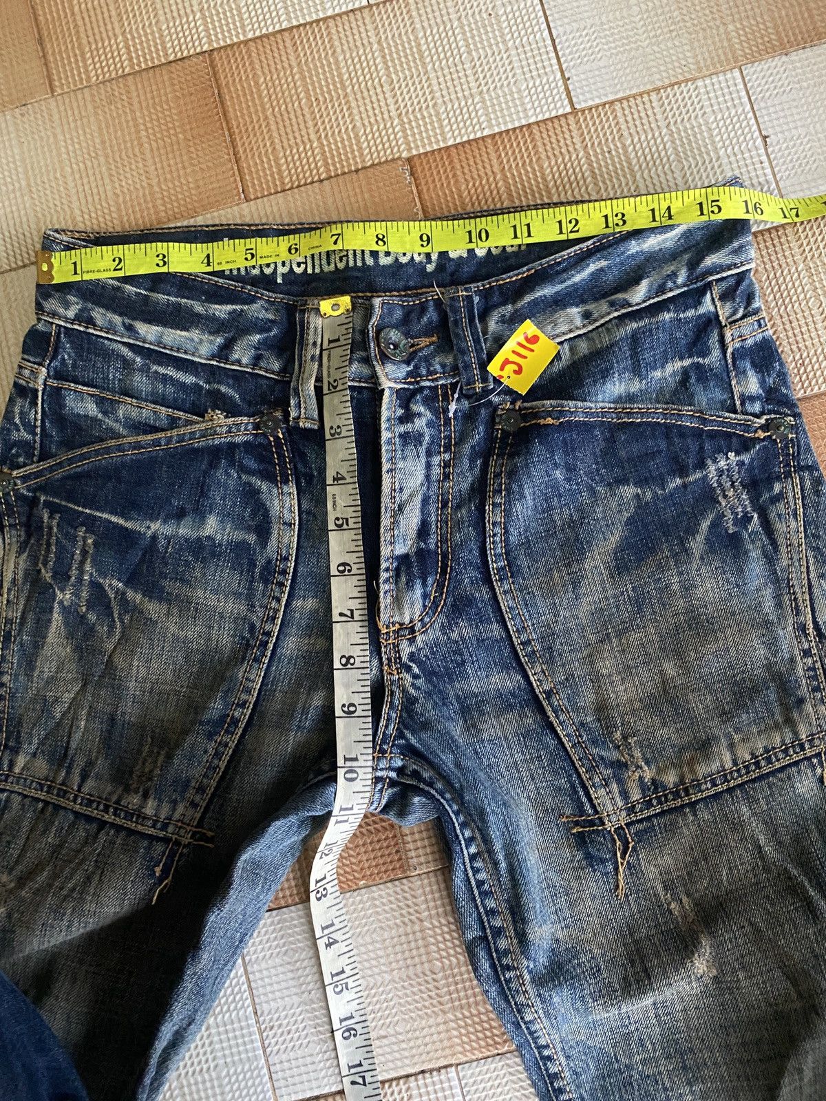 Beauty Beast × Hysteric Glamour × PPFM Vintage ibs straight cut denim Size US 32 / EU 48 - 7 Thumbnail