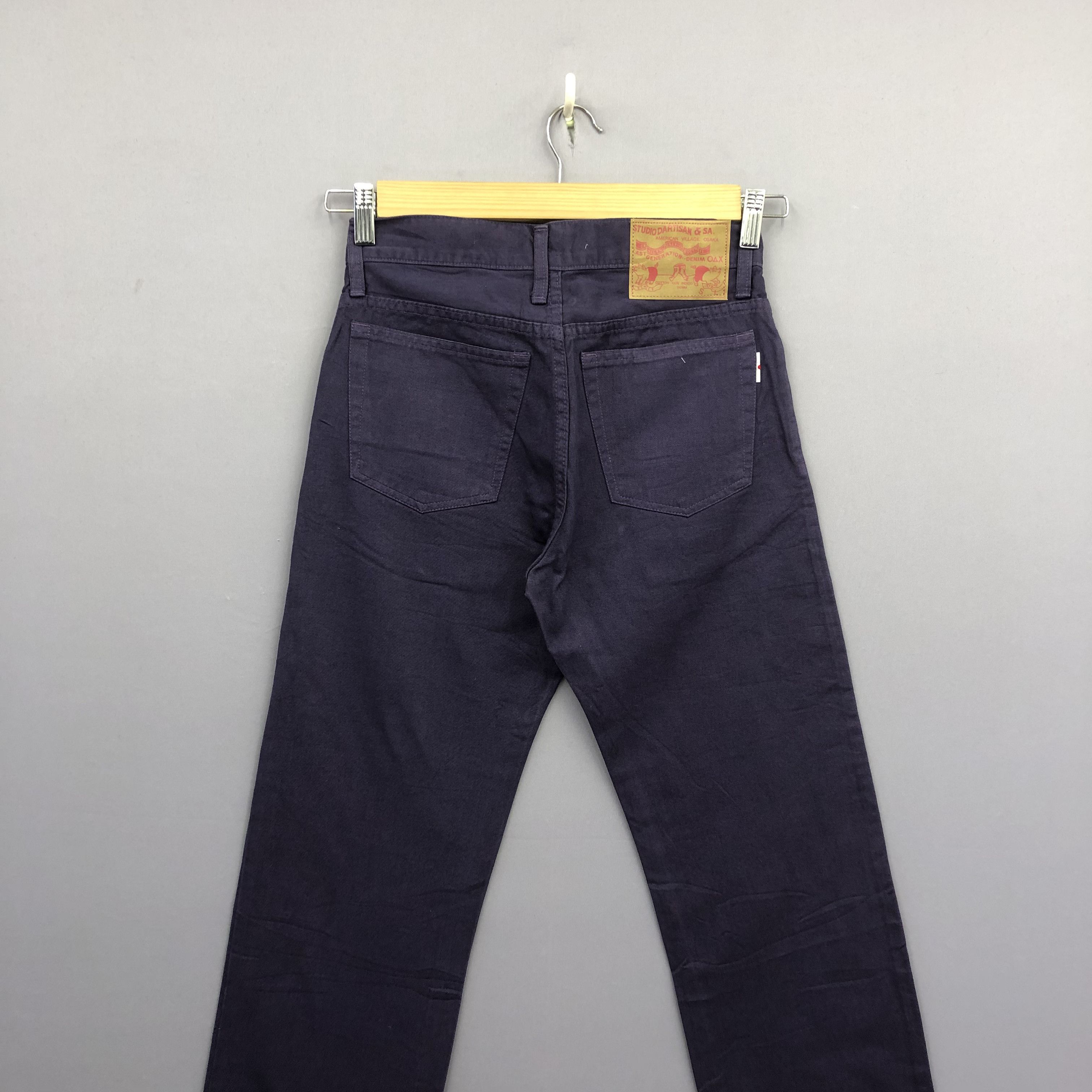 Studio D'Artisan Vintage NWT 90s Studio D'Artisan Skinny Japanese Purple Jean Size 26" / US 2 / IT 38 - 4 Thumbnail