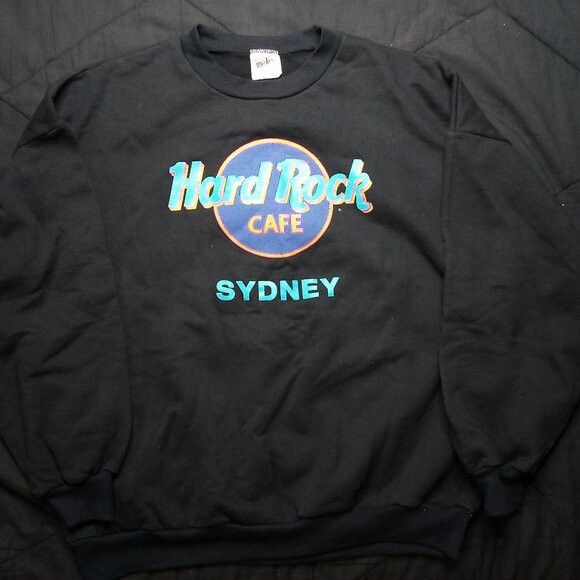Hard Rock Cafe × Vintage Vintage Hard Rock Cafe Sydney Crewneck Sweatshirt Size US M / EU 48-50 / 2 - 2 Thumbnail