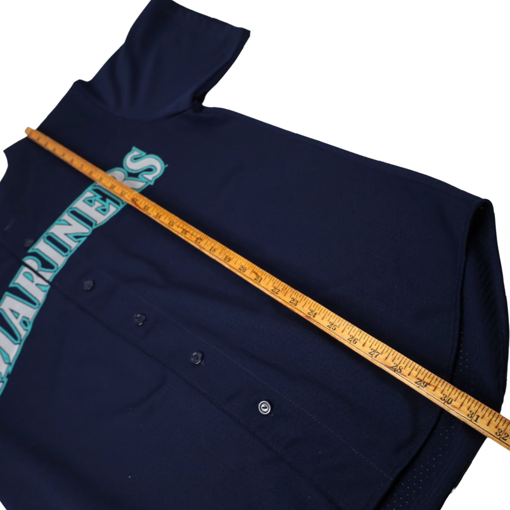 Vintage VINTAGE Majestic Seattle Mariners #3 Alex Rodriguez Blue Large Baseball Jersey Men L Size US L / EU 52-54 / 3 - 5 Thumbnail