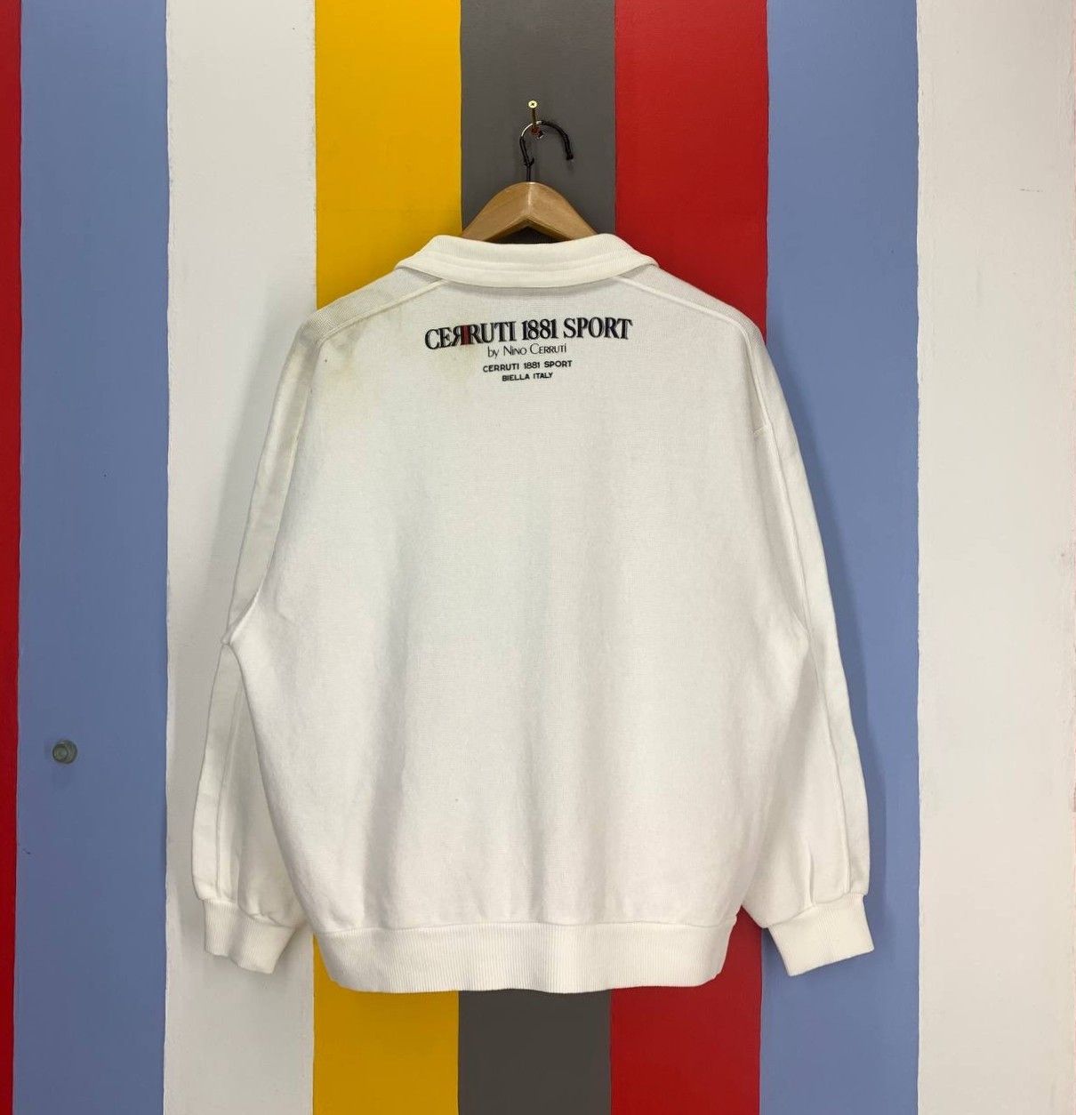 Cerruti 1881 Vintage CERRUTI 1881 Zip Ups Sweatshirt #2483/AO Size US M / EU 48-50 / 2 - 1 Thumbnail