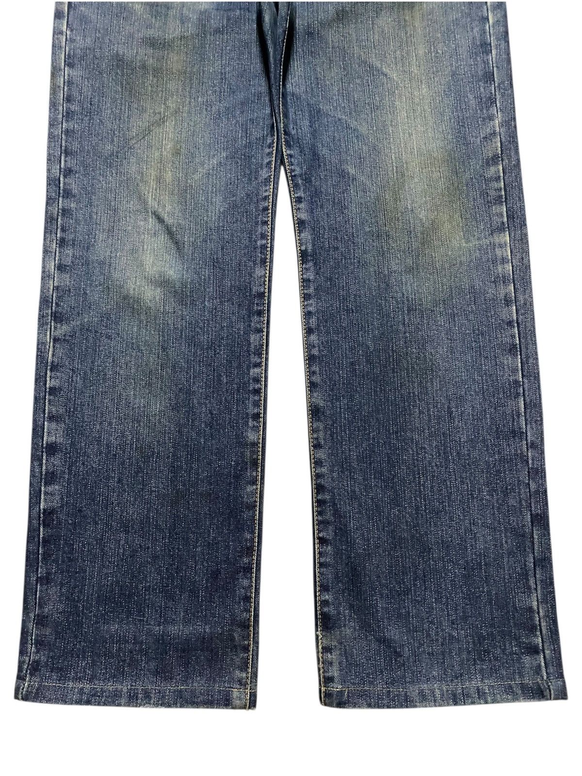 Junya Watanabe Vintage Japanese Brand Edwin 404 Grunge Distressed Loose Size US 34 / EU 50 - 5 Thumbnail