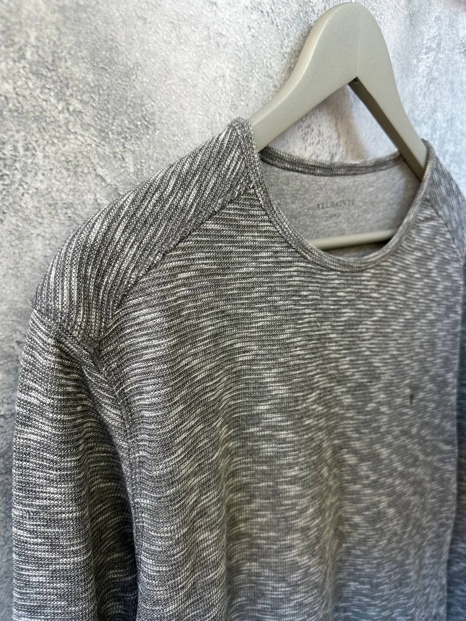 Allsaints ALLSAINTS Clash Long Sleeve Crew Neck Sweater Striped Size US L / EU 52-54 / 3 - 4 Thumbnail