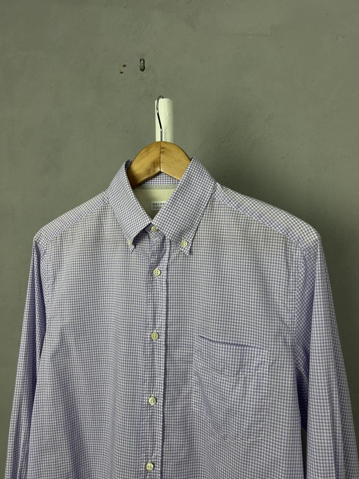 Brunello Cucinelli Brunello Cucinelli cotton shirt mens size-S Size US S / EU 44-46 / 1 - 3 Thumbnail