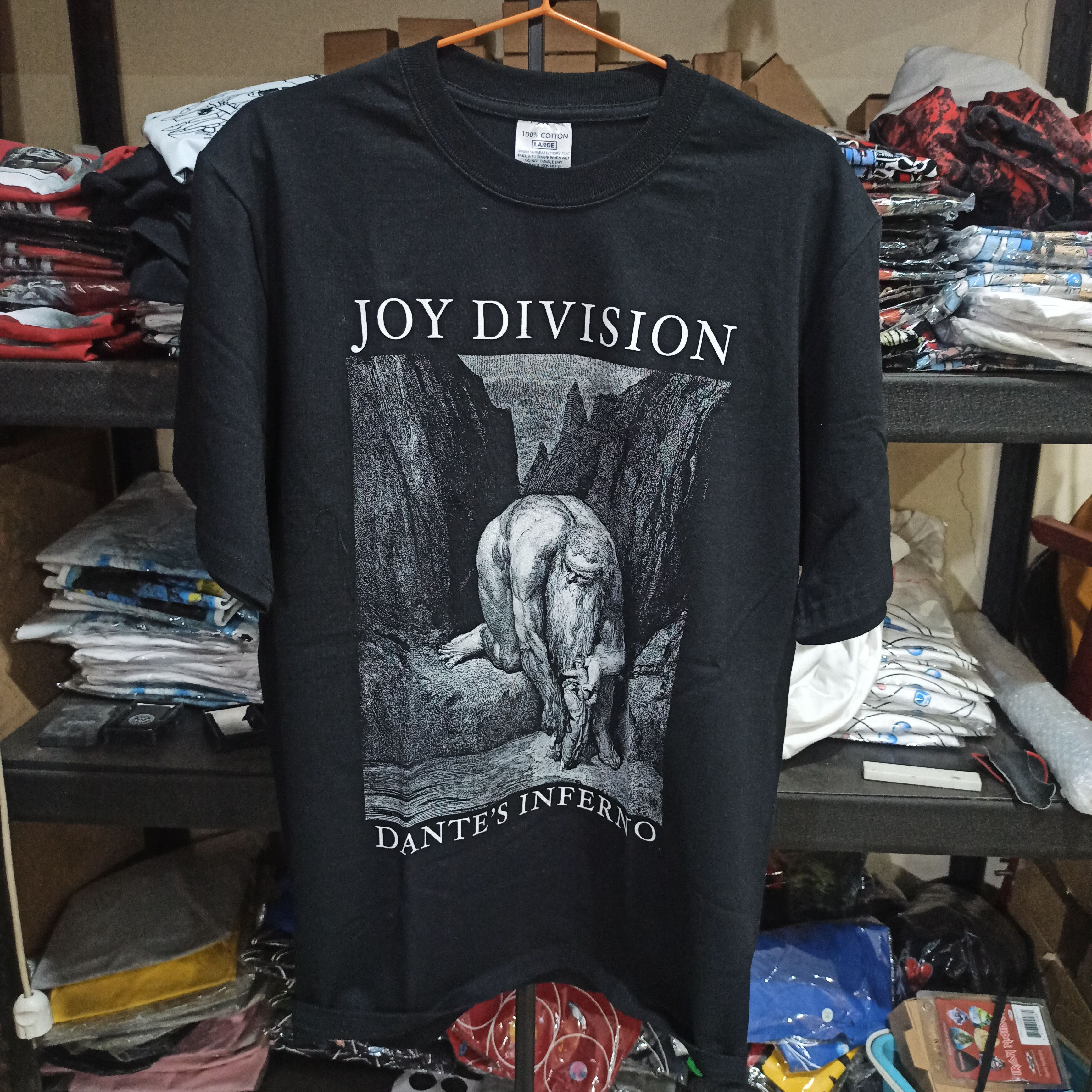 Joy Division - Dantes inferno Vtg Tshirt