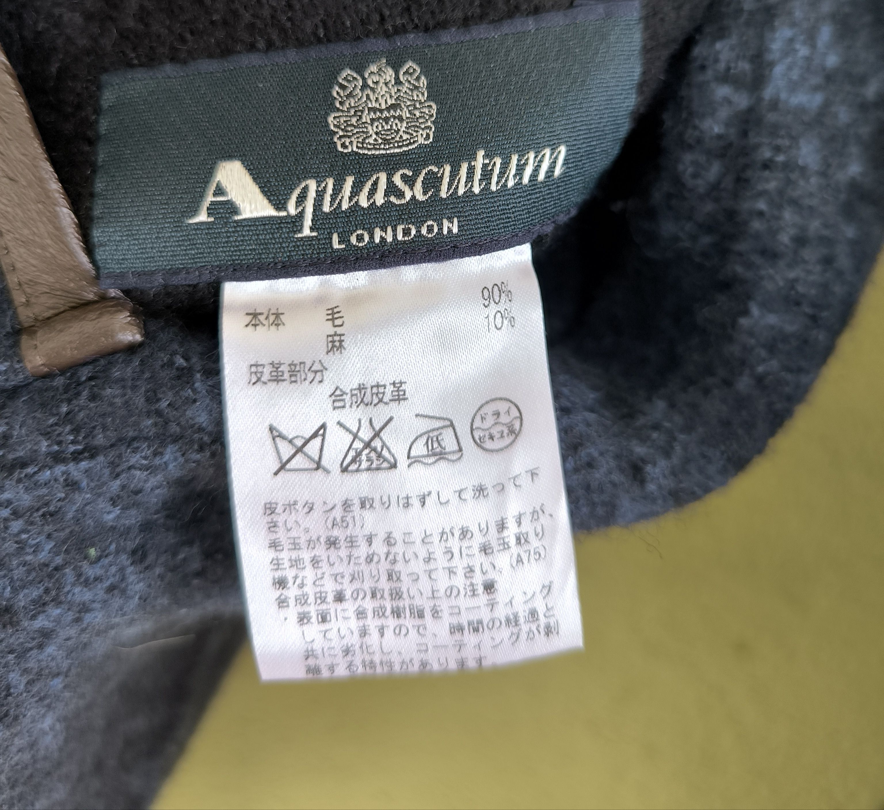 Aquascutum AQUASCUTUM reversible wool coat jacket Size M / US 6-8 / IT 42-44 - 5 Thumbnail