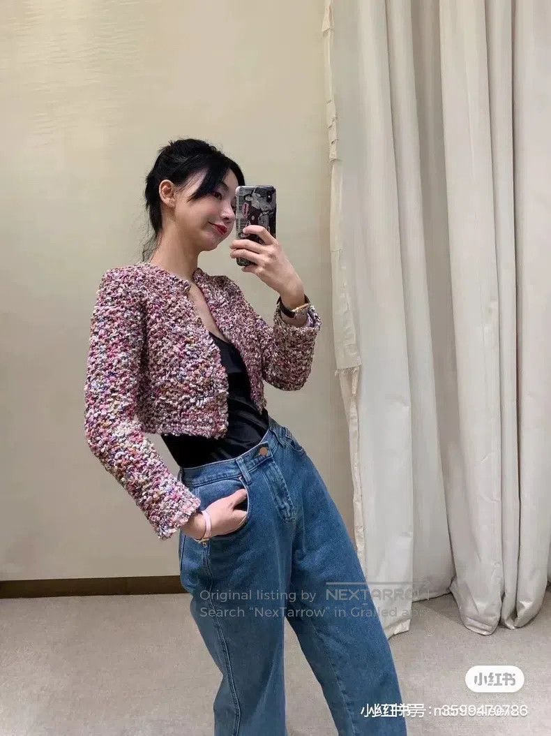 Chanel Chanel Preview series colourful pearl woven jacket Size XXS / US 00 / IT 34 - 9 Thumbnail