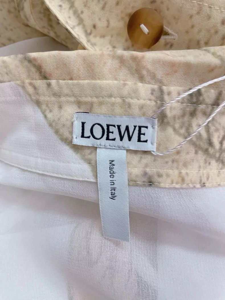 Loewe loewe Printed shirt dress 2506-Nextarrow Size XS / US 0-2 / IT 36-38 - 6 Thumbnail