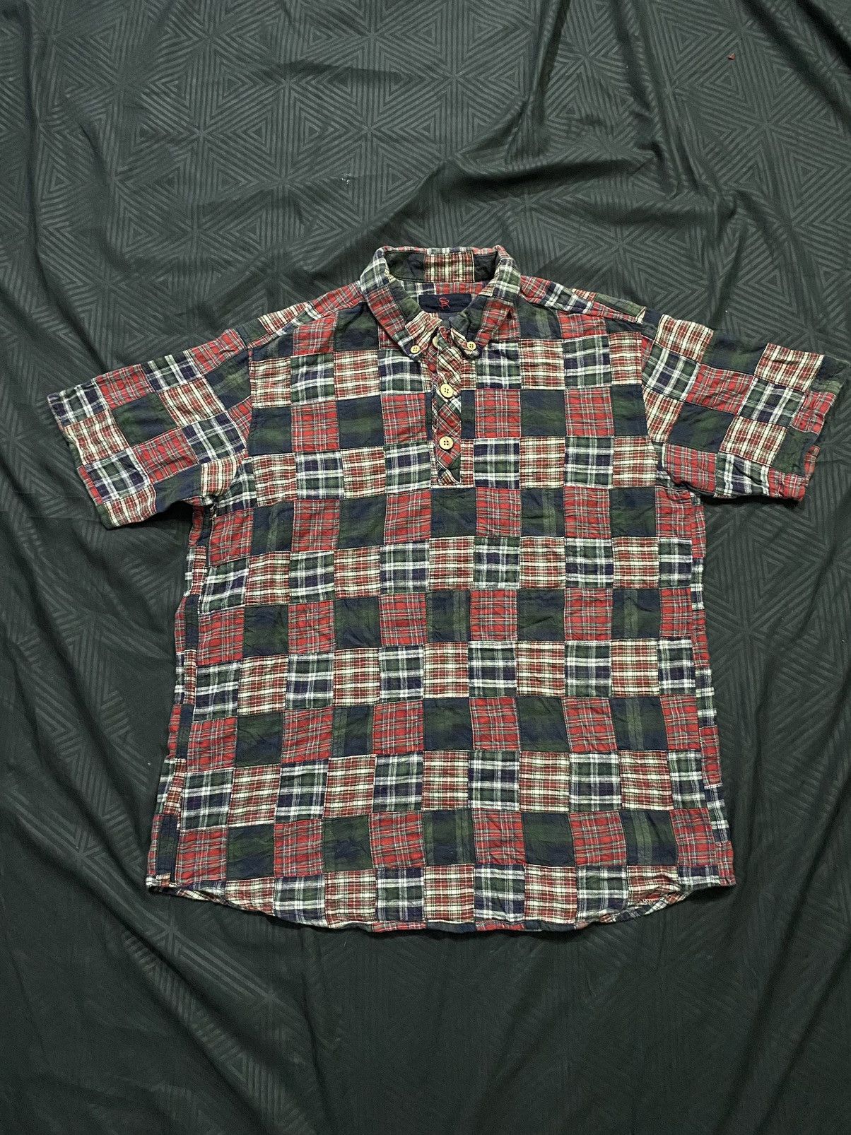 Japanese Brand Saburoku Shirt vintage patch work Size US M / EU 48-50 / 2 - 1 Thumbnail