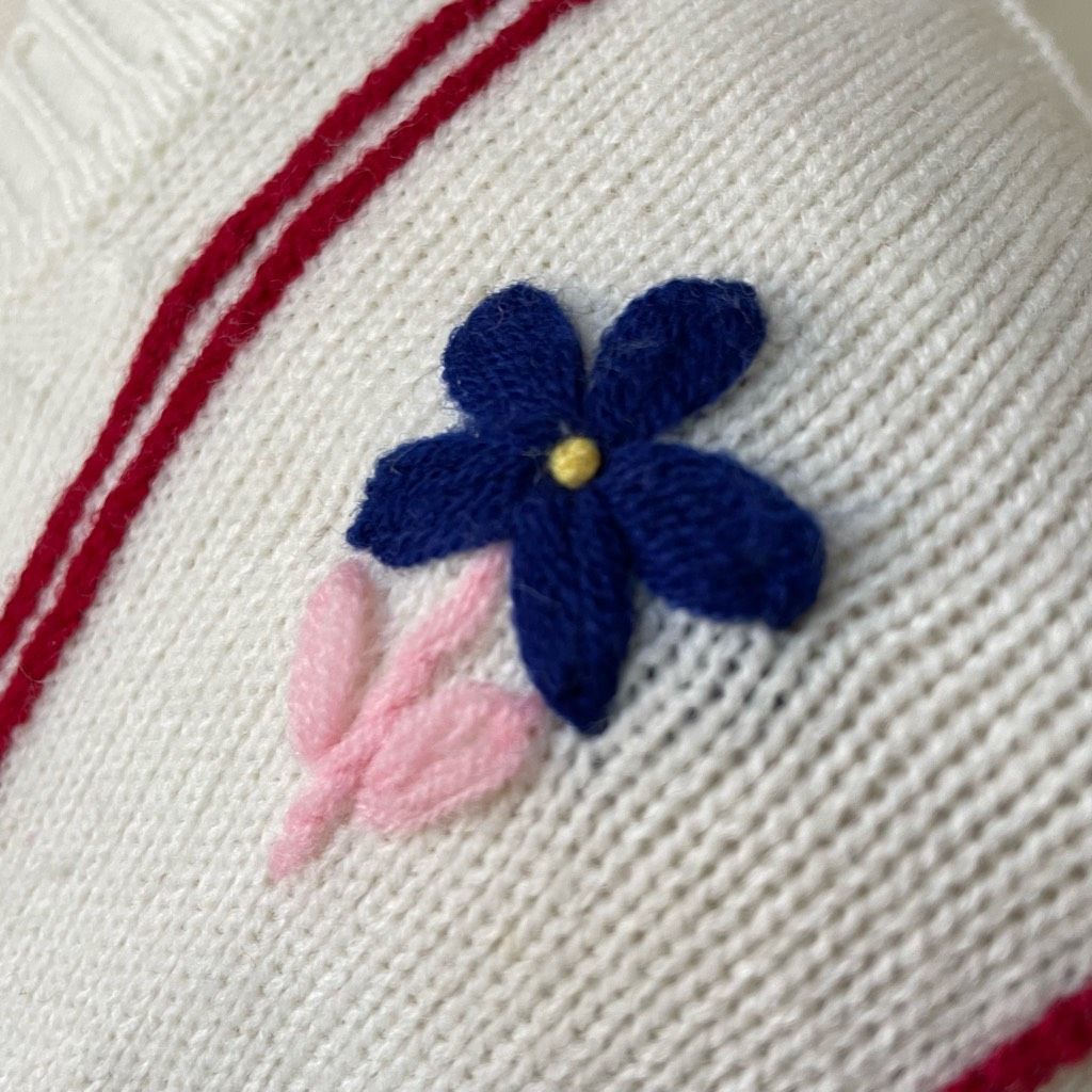 Vintage Vintage 70s Starlight Trading Co Embroidered Cropped Cardiga Size S / US 4 / IT 40 - 5 Thumbnail