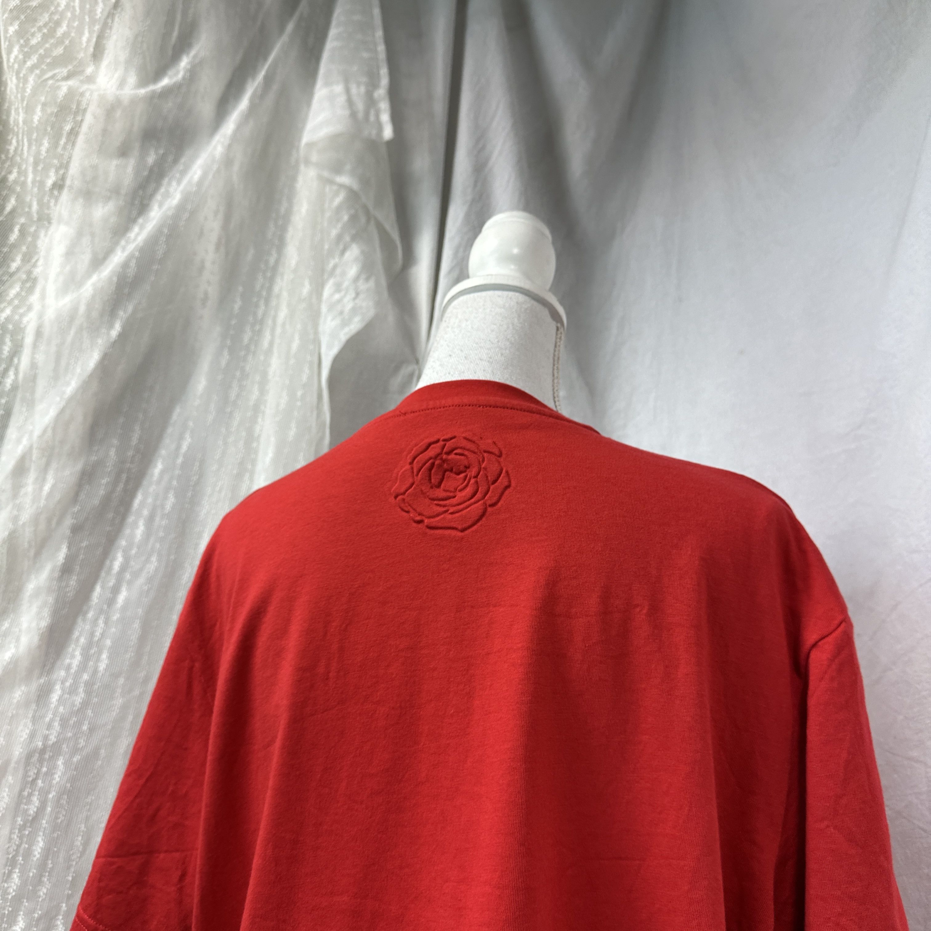 Magda Butrym Vintage Streetwear Magda Butrym Red T-shirt Y2K Size M / US 6-8 / IT 42-44 - 7 Thumbnail