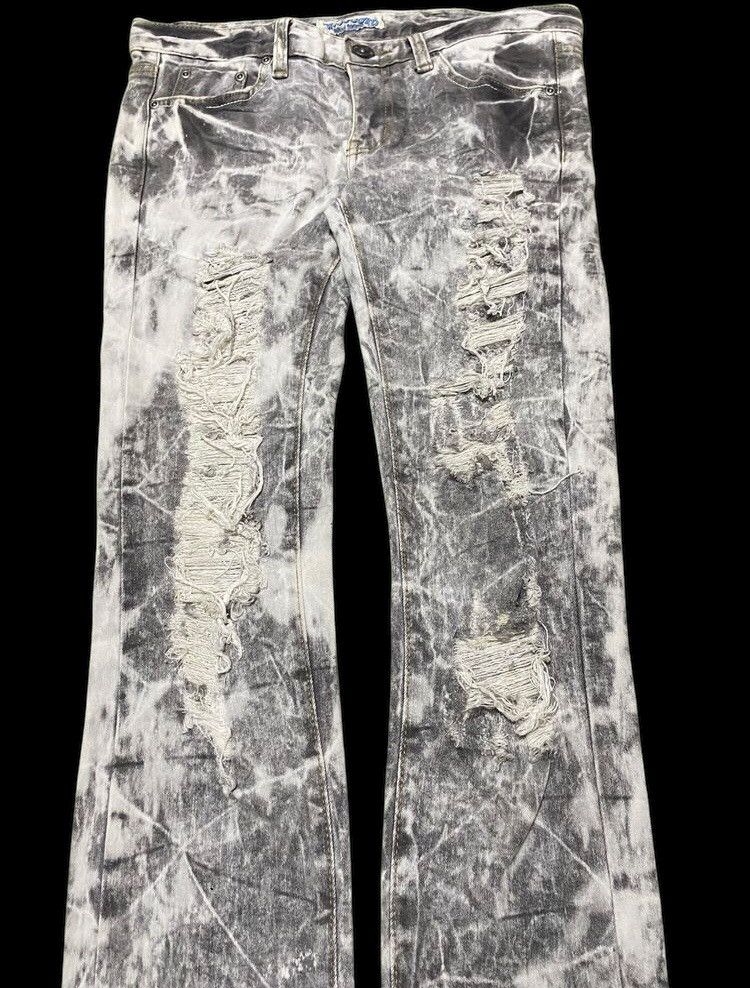 If Six Was Nine × Japanese Brand × Le Grande Bleu (L.G.B.) 🖤Acid Wash Jeans ~ W.Cocoro Skinny Fit🖤 Size US 31 - 2 Thumbnail