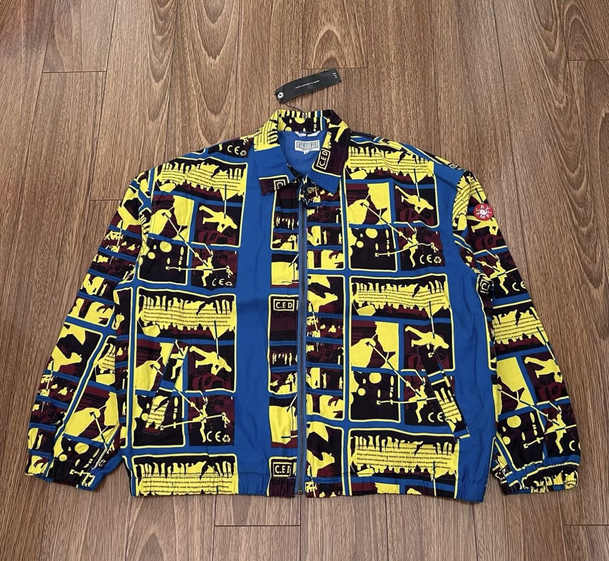 Cav Empt C.E/CAVEMPT】 PSEUDO NEEDS ZIP JACKET | Grailed