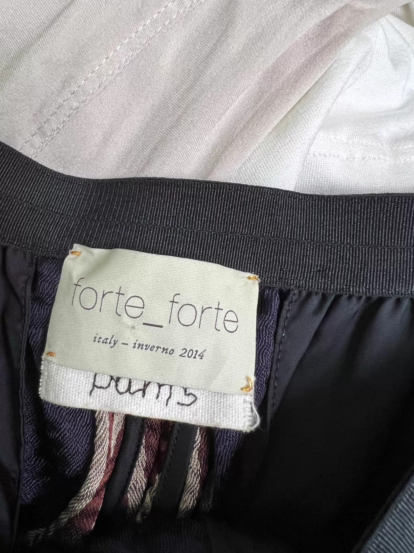 forte_forte forte_forte Black Brown White Striped Wide Pants I Size 26" / US 2 / IT 38 - 4 Thumbnail