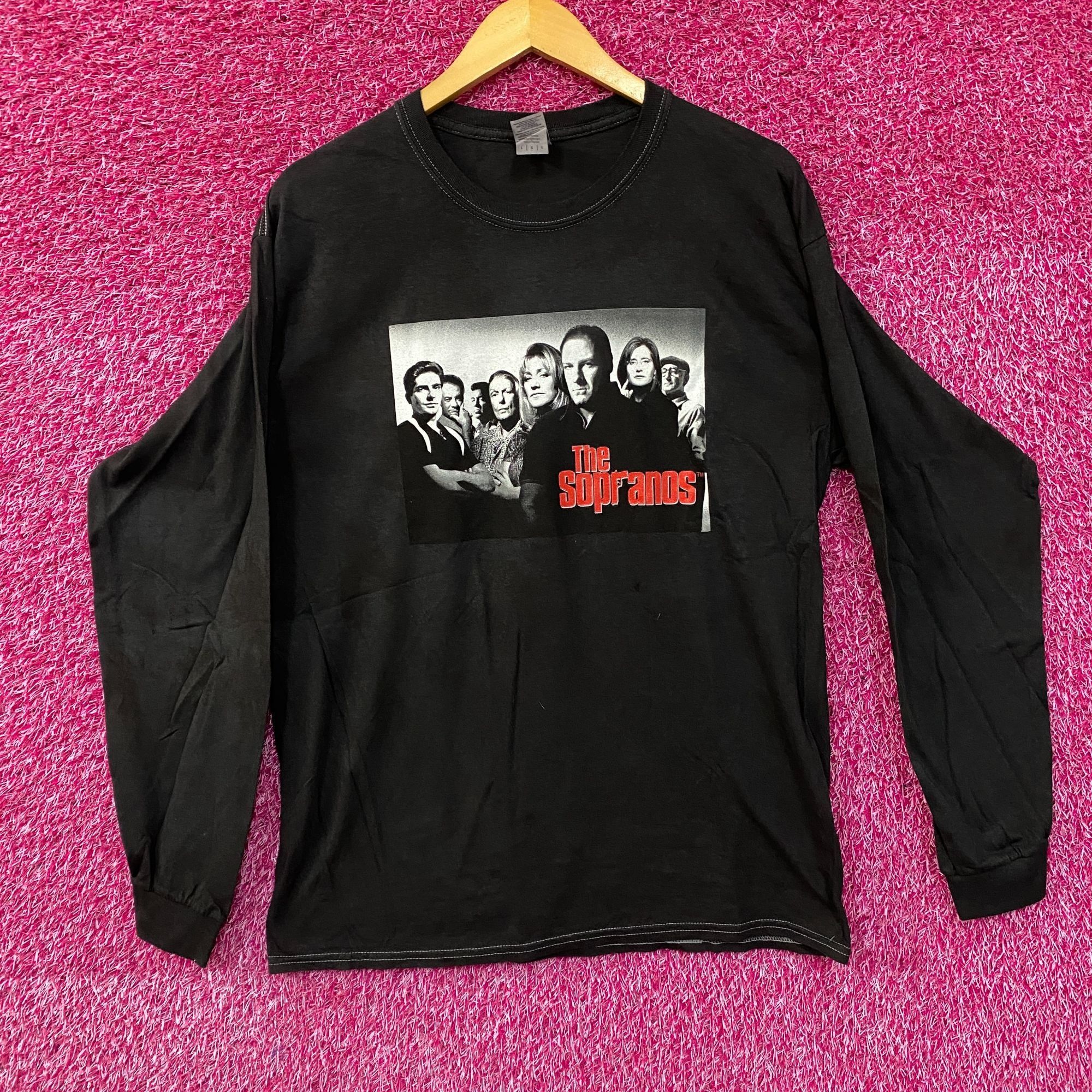Other The Sopranos HBO Series Graphic Design Long Sleeve T-Shirt L Size US L / EU 52-54 / 3 - 3 Thumbnail