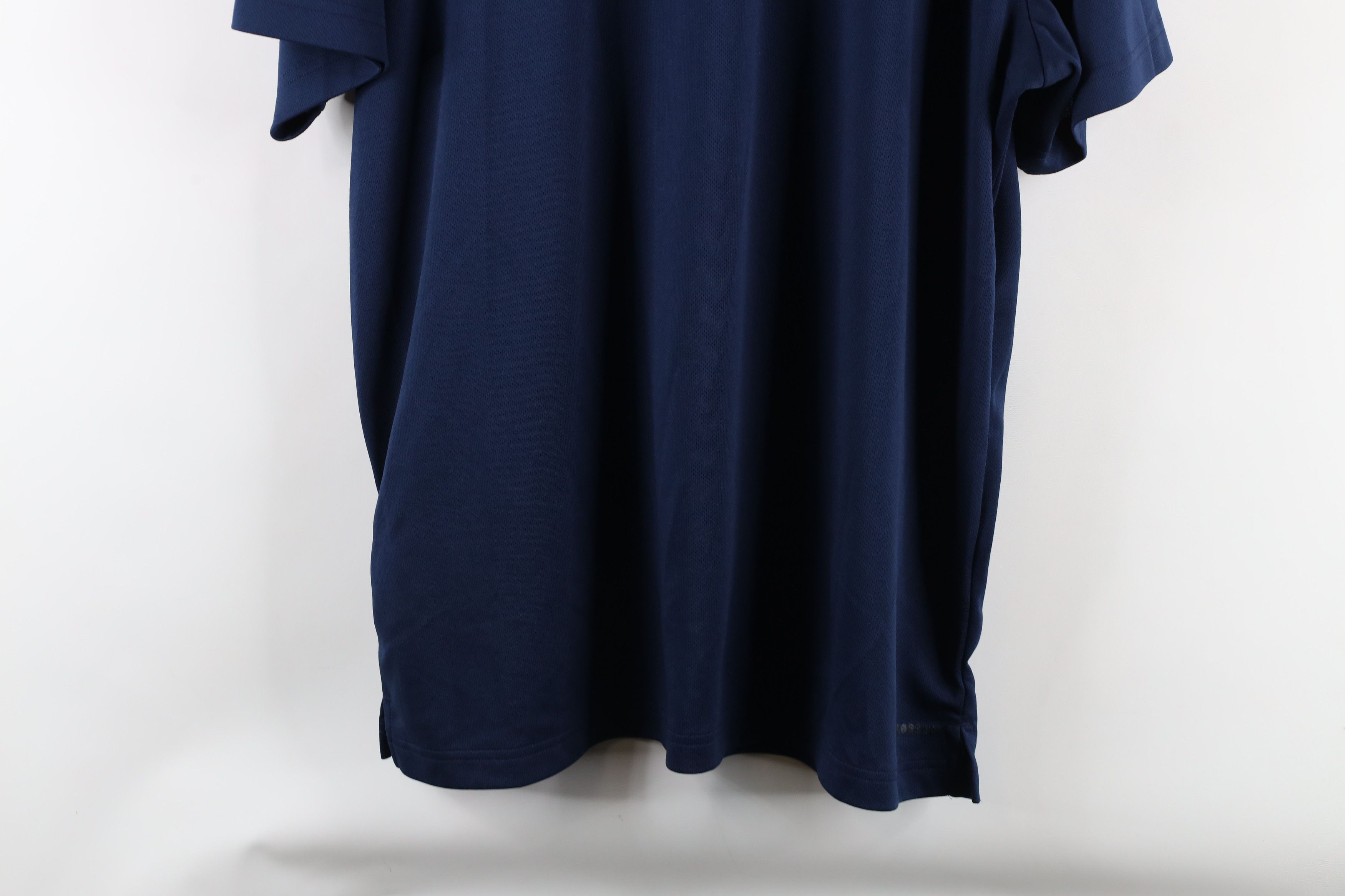 Adidas × Vintage Adidas University of Akron Baseball Collared Polo Shirt Blue Size US XL / EU 56 / 4 - 14 Thumbnail