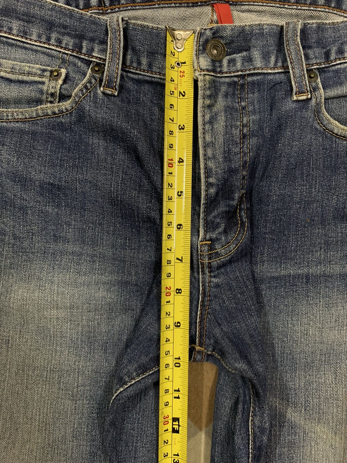 Undercover × Uniqlo Vintage Uniqlo S001 Straight Leg Distressed Grunge Jeans Size US 33 - 16 Thumbnail
