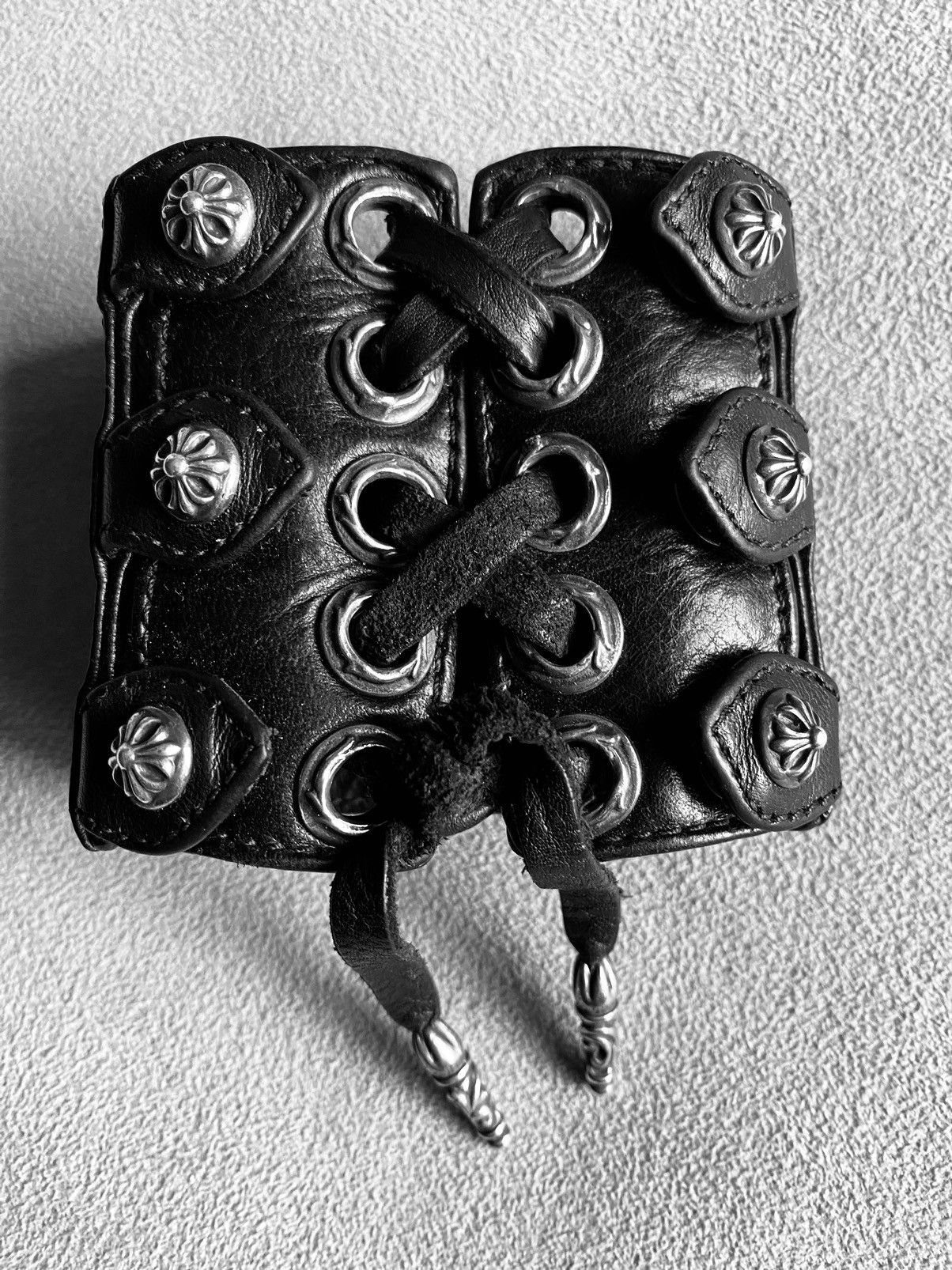 Chrome Hearts Chrome Hearts leather and Cuff Size ONE SIZE - 1 Thumbnail