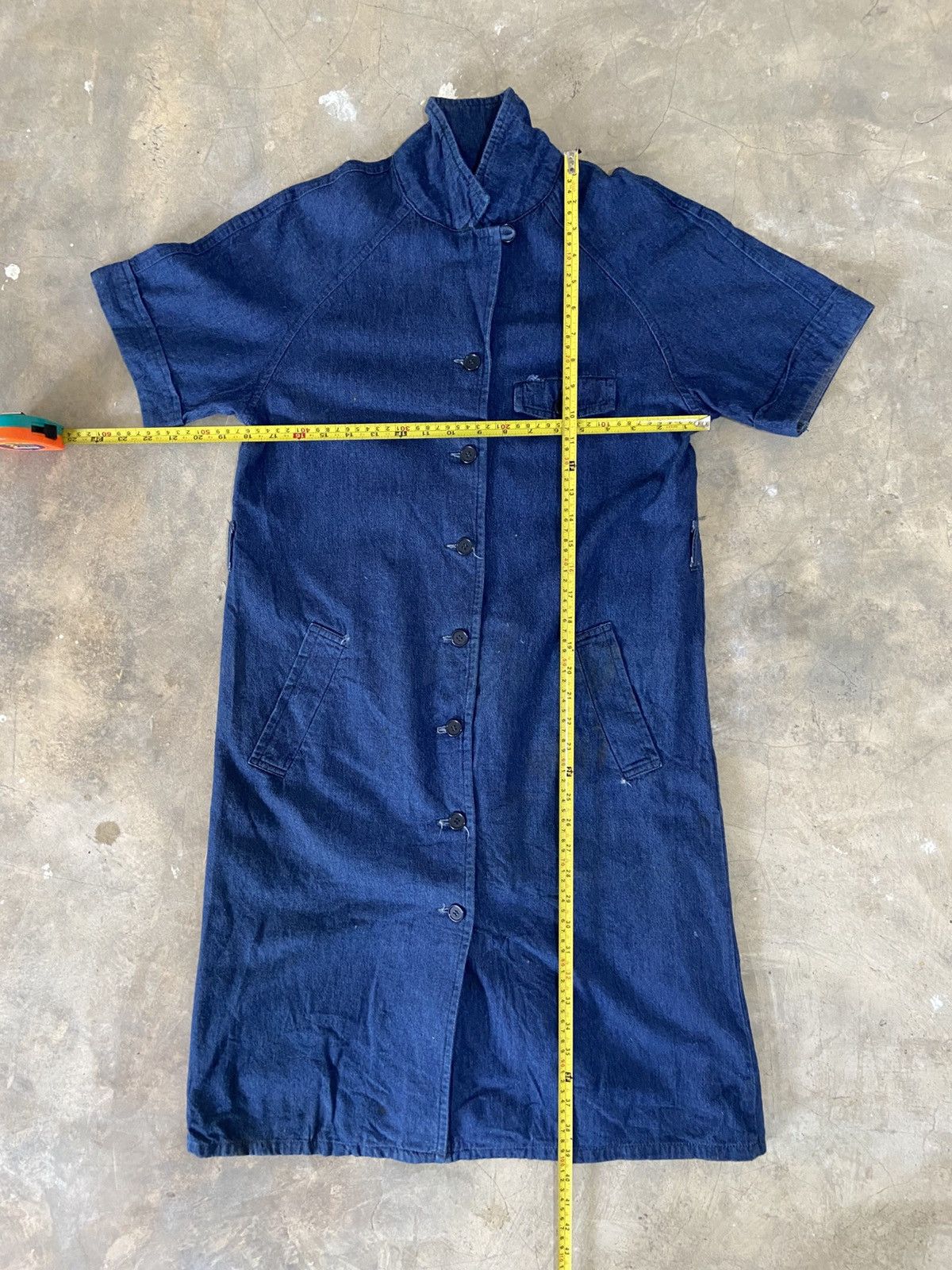 Edwin × Vintage Vintage Edwin womenswear boho rugged denim dress Size S / US 4 / IT 40 - 5 Thumbnail