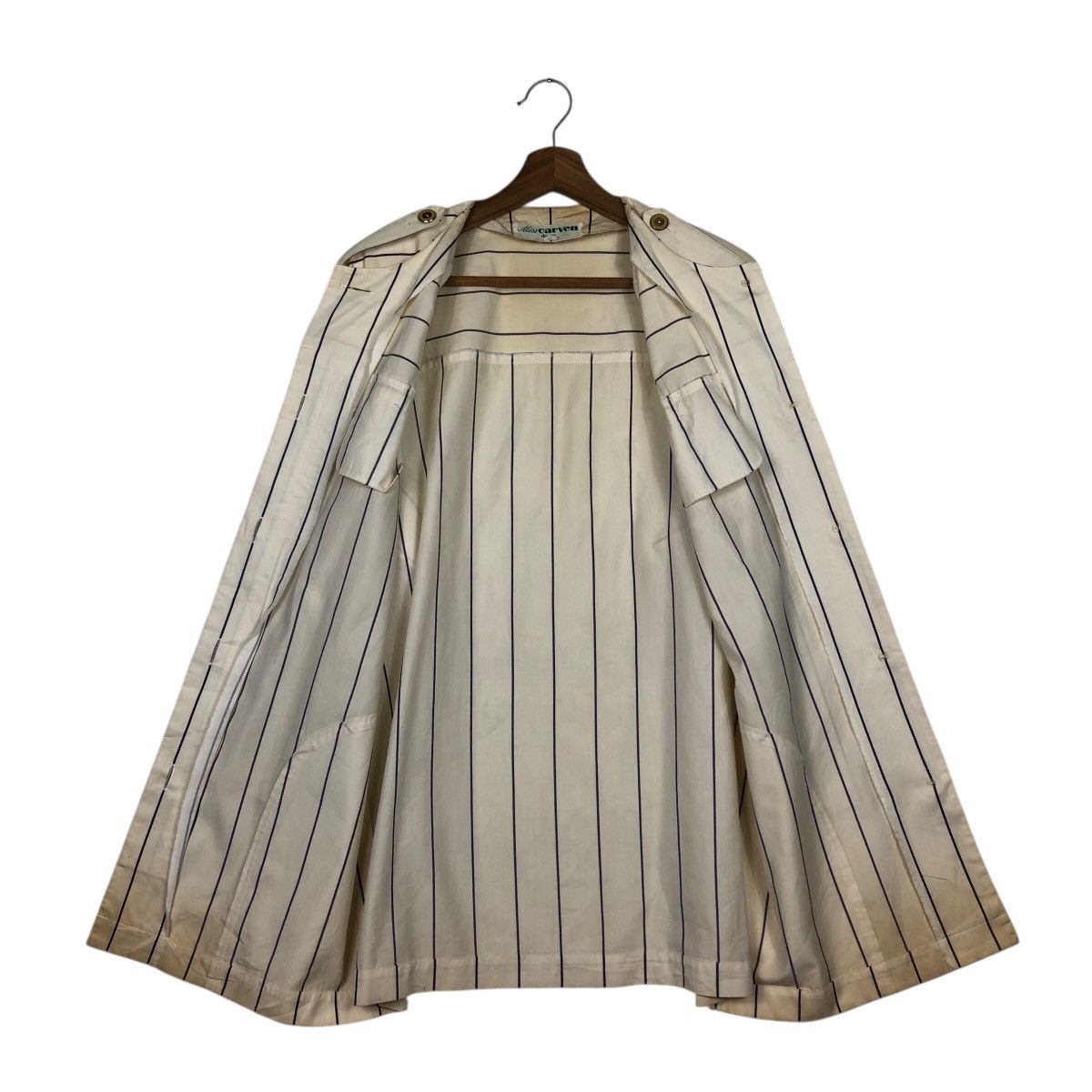 Carven 📌Miss Carven Deux Hickory Striped Work Design Size M / US 6-8 / IT 42-44 - 14 Thumbnail