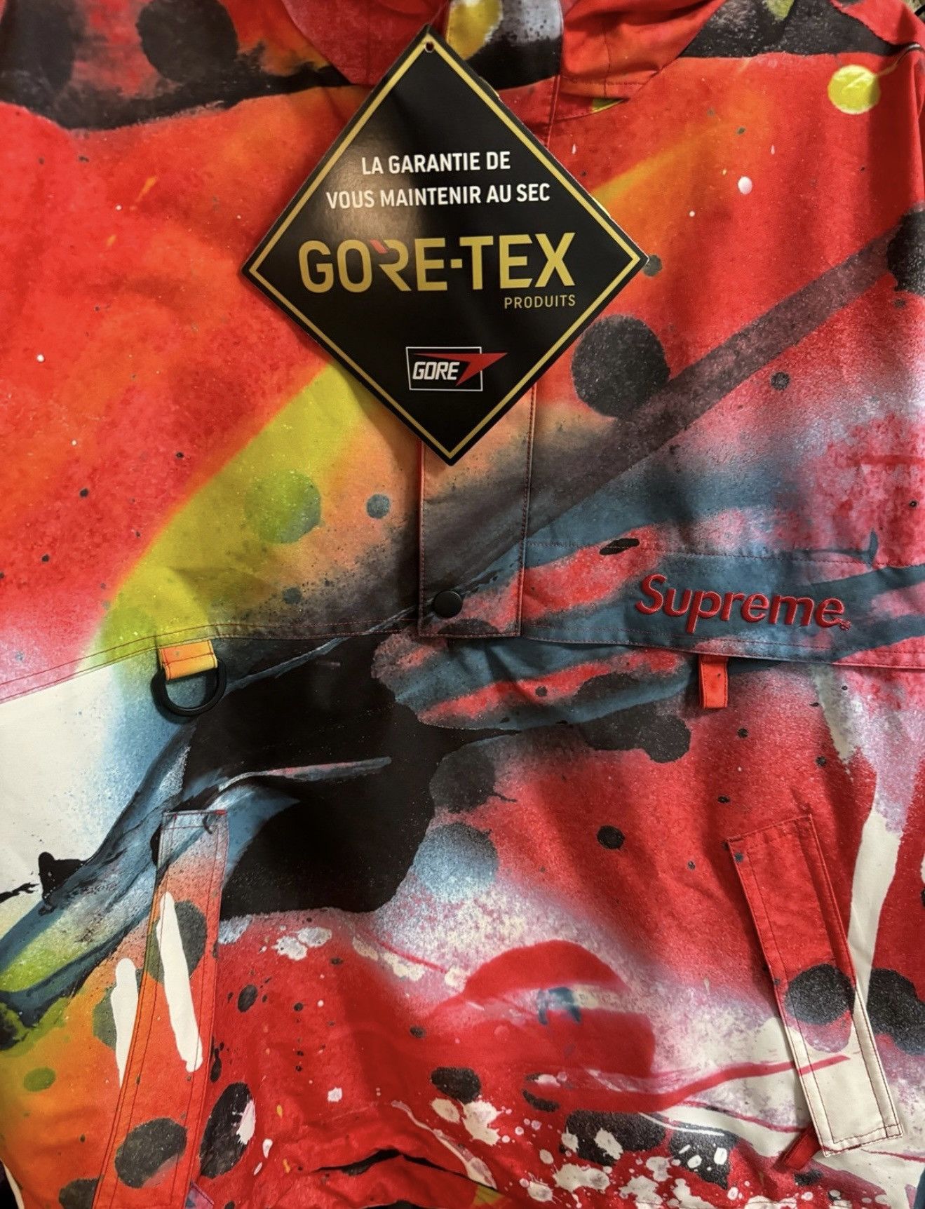 Supreme Supreme Gore-Tex Anorak Rammellzee Red Sz M Size US M / EU 48-50 / 2 - 3 Thumbnail