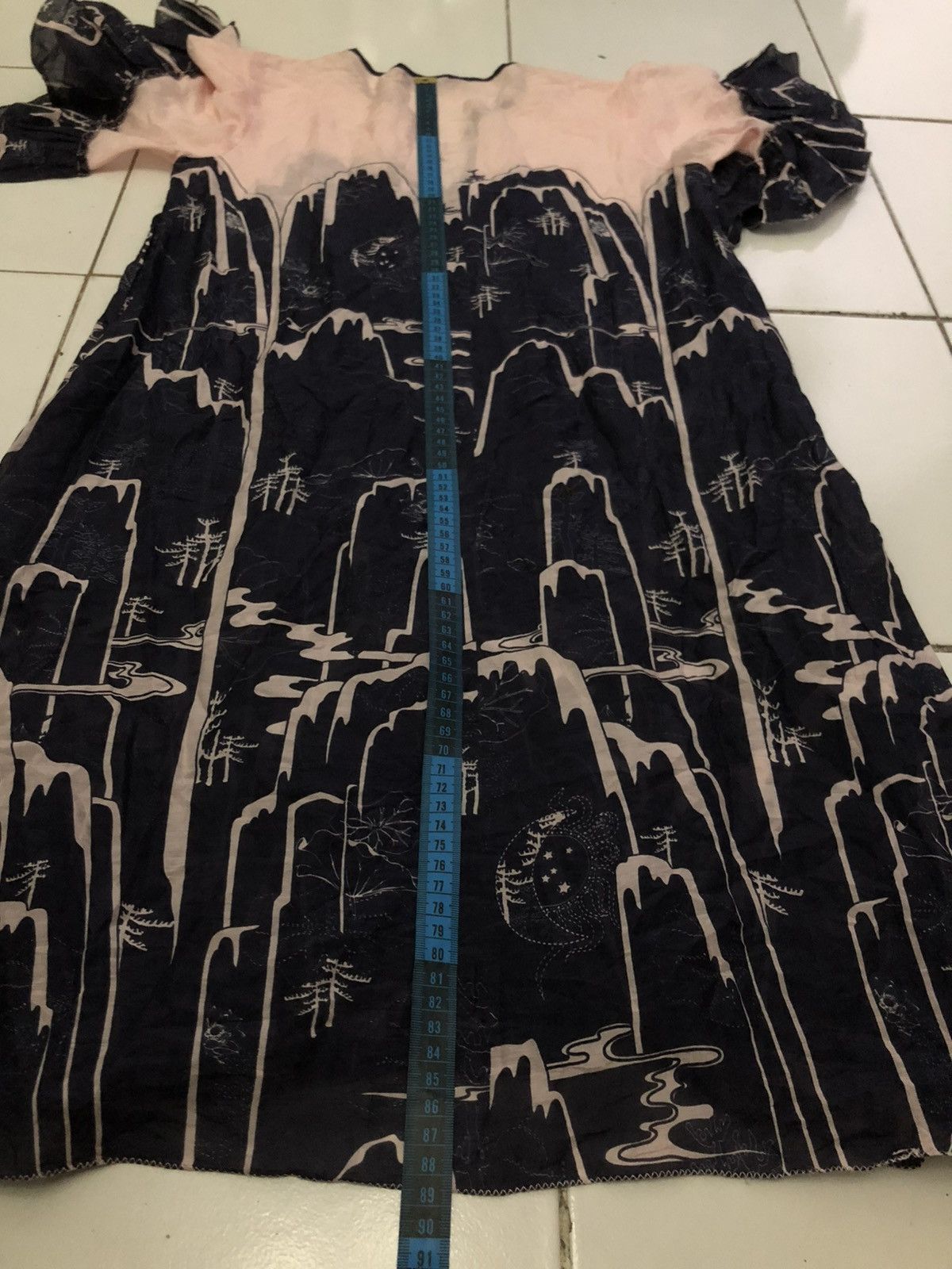 Vivienne Tam Vivienne Tam Zhangjiajie National Park Women Midi Dress Size M / US 6-8 / IT 42-44 - 10 Thumbnail