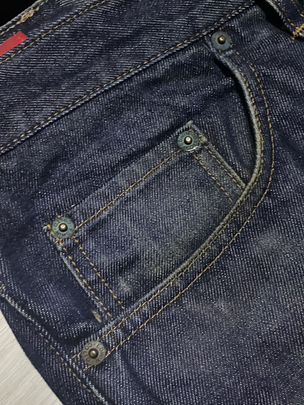 Edwin W40 Edwin Us Classic Navy Blue Distressed Jeans Size US 40 / EU 56 - 7 Thumbnail