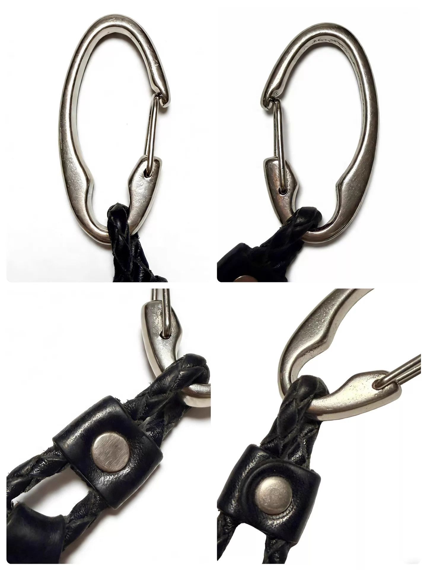 Yohji Yamamoto Yohji Yamamoto Black Scandal Claw Black Leather Keychain Size ONE SIZE - 8 Thumbnail