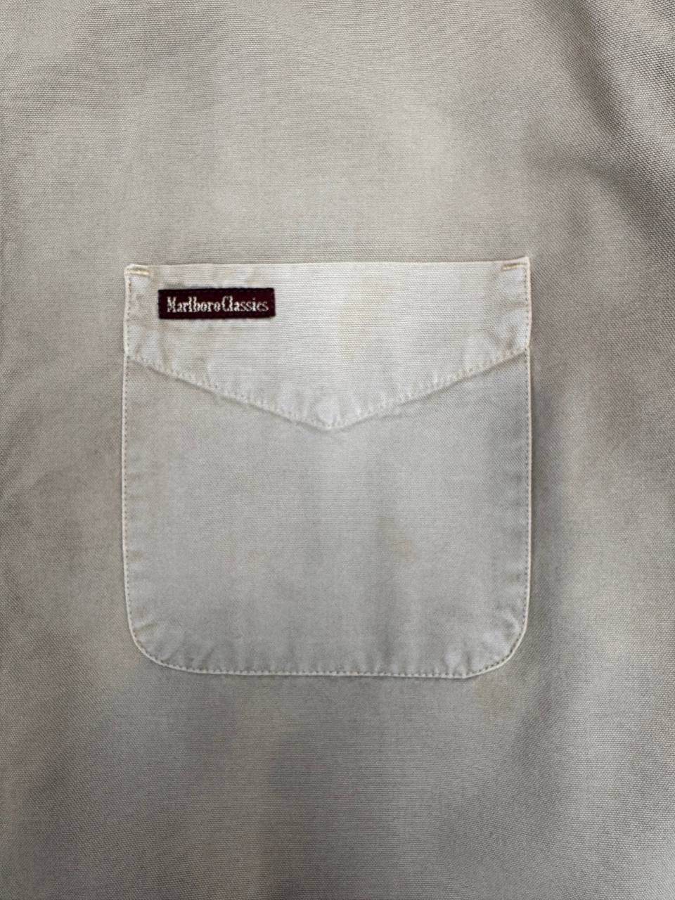 Marlboro Classics Marlboro Classics Men's Shirt Beige Size XL Size US XL / EU 56 / 4 - 4 Thumbnail