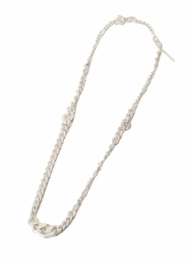 Yohji Yamamoto YOHJI YAMAMOTO BRASS MIXED-CHAIN NECKLACE Size ONE SIZE - 1 Thumbnail