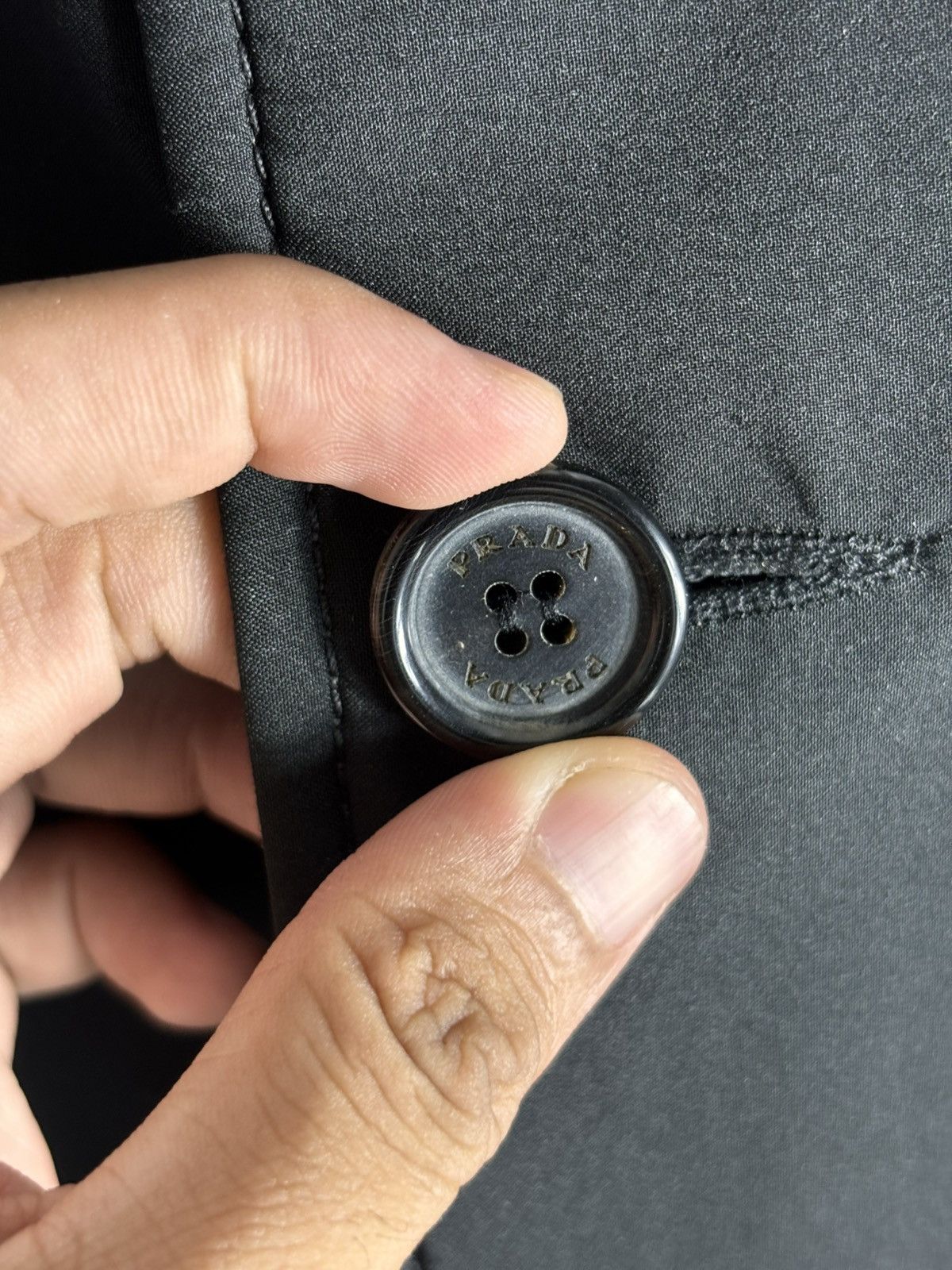 Prada Prada Black Tab Padded Reversible Coat Size US M / EU 48-50 / 2 - 15 Thumbnail