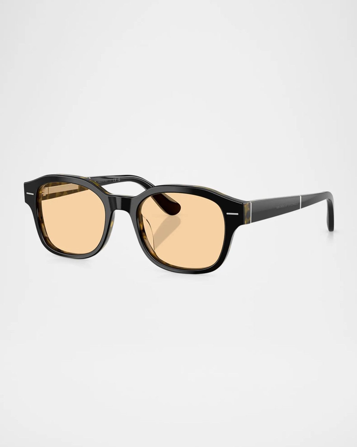 Brunello Cucinelli Brunello Cucinelli BC3010 Sunglasses Black/Havana Size ONE SIZE - 2 Thumbnail