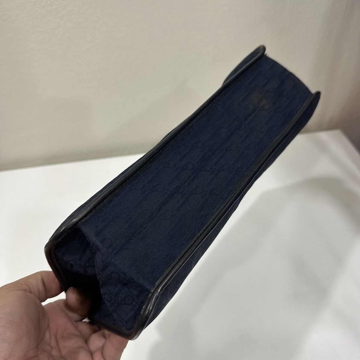 Dior ‼️YES‼️ CHRISTIAN DIOR TROTTER VINTAGE MAKE UP CLUTCH BAG Size ONE SIZE - 5 Thumbnail