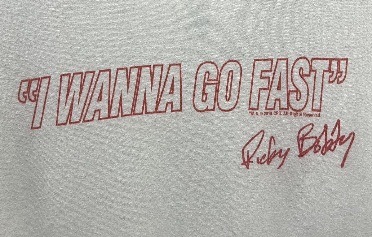 Tultex × Vintage VINTAGE TULTEX “I WANNA GO FAST” SHIRT Size US L / EU 52-54 / 3 - 3 Thumbnail