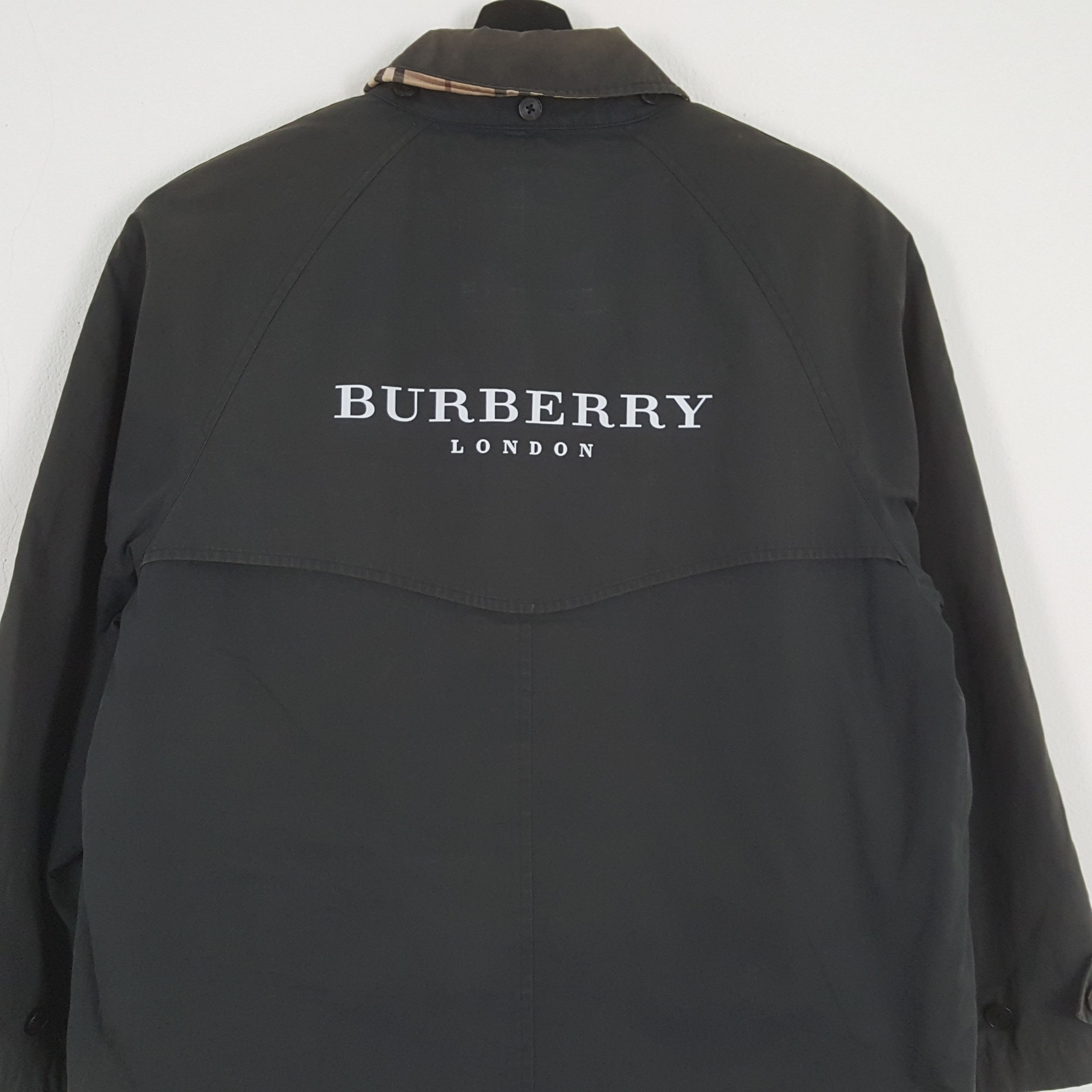 Burberry × Vintage BURBERRY LONDON Fashion Brand Style Custom Art Jacket Size US L / EU 52-54 / 3 - 2 Thumbnail