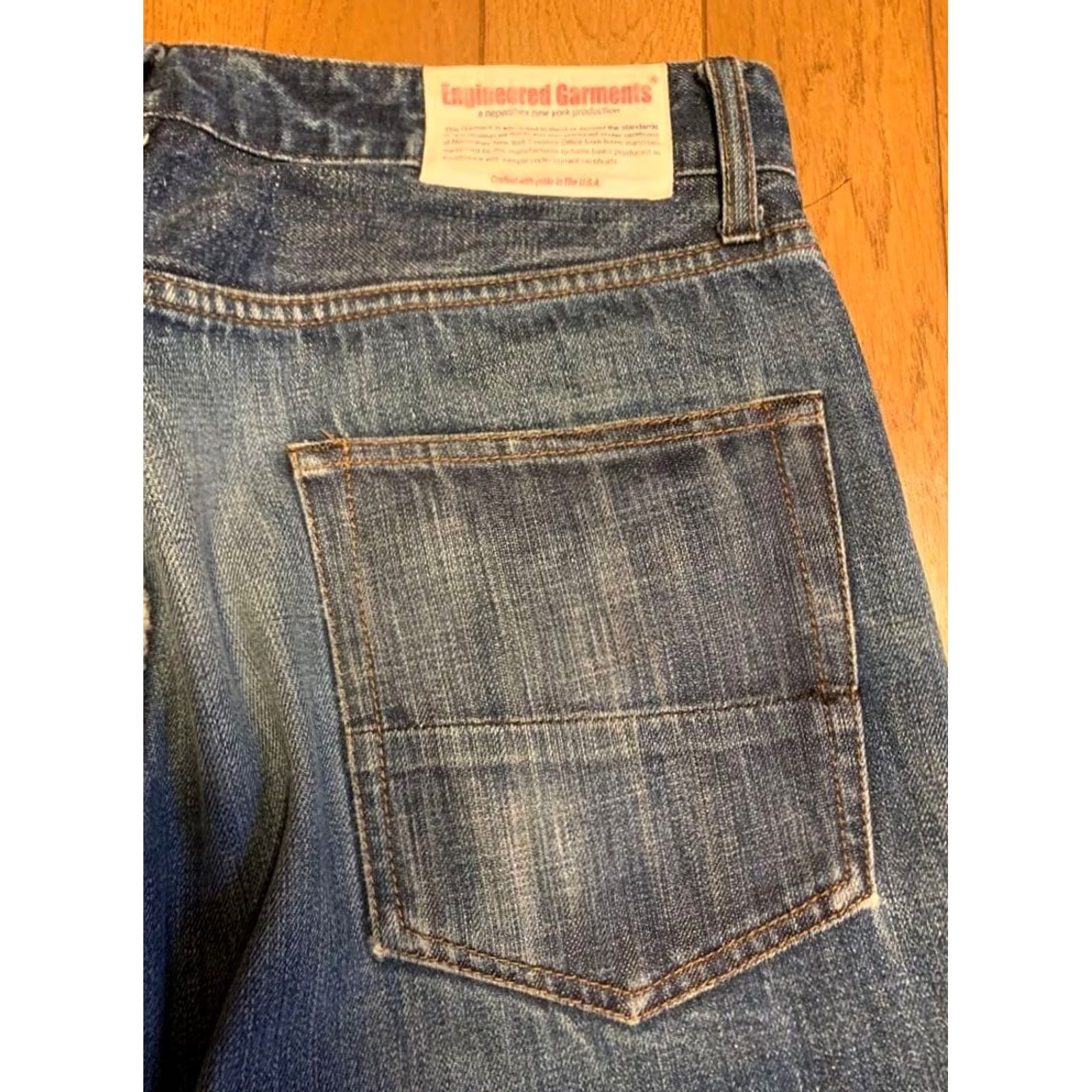 Engineered Garments Engineered Garments Jeans Size 32 Indigo Denim Pants Men's Straight Cotton Regular Inseam 71cm Rise 31cm Universal 32x71 Size US 32 / EU 48 - 4 Thumbnail