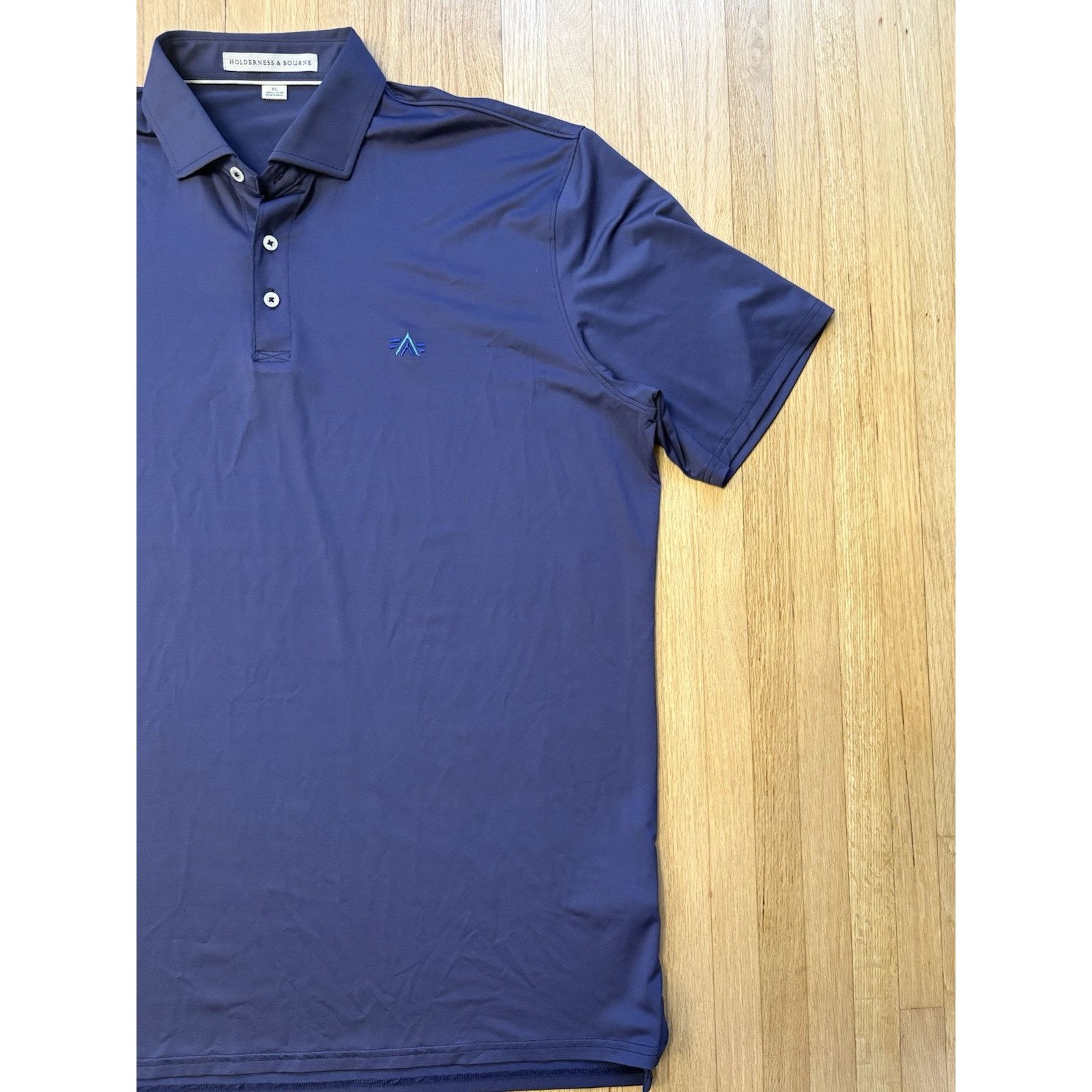 Other Holderness & Bourne Shirt Adult XL Blue Logo Men’s Golf Polo Size US XL / EU 56 / 4 - 2 Thumbnail