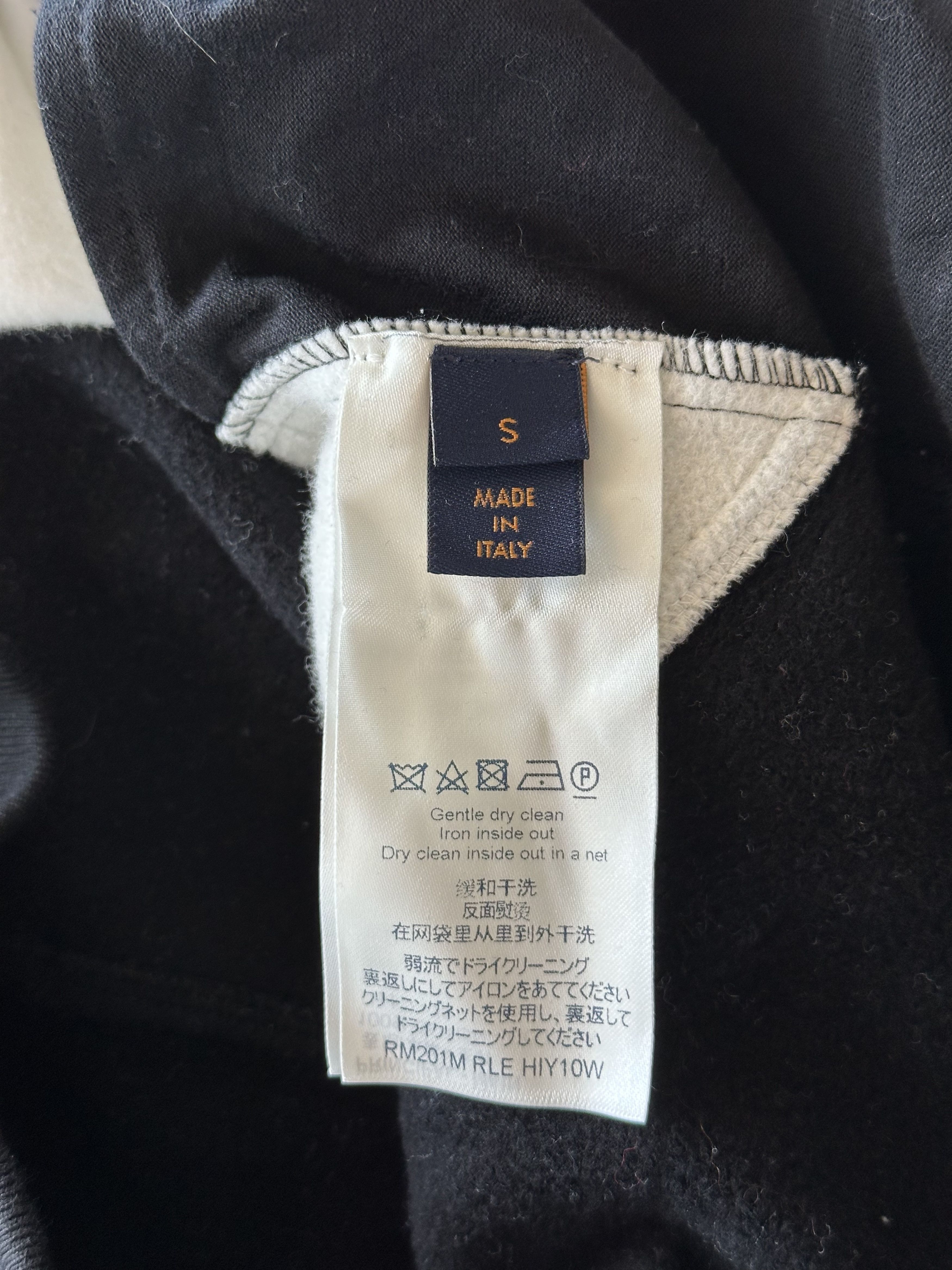 Louis Vuitton Louis Vuitton White, Grey & Black Monogram Circle Cut Hoodie Size US S / EU 44-46 / 1 - 4 Thumbnail