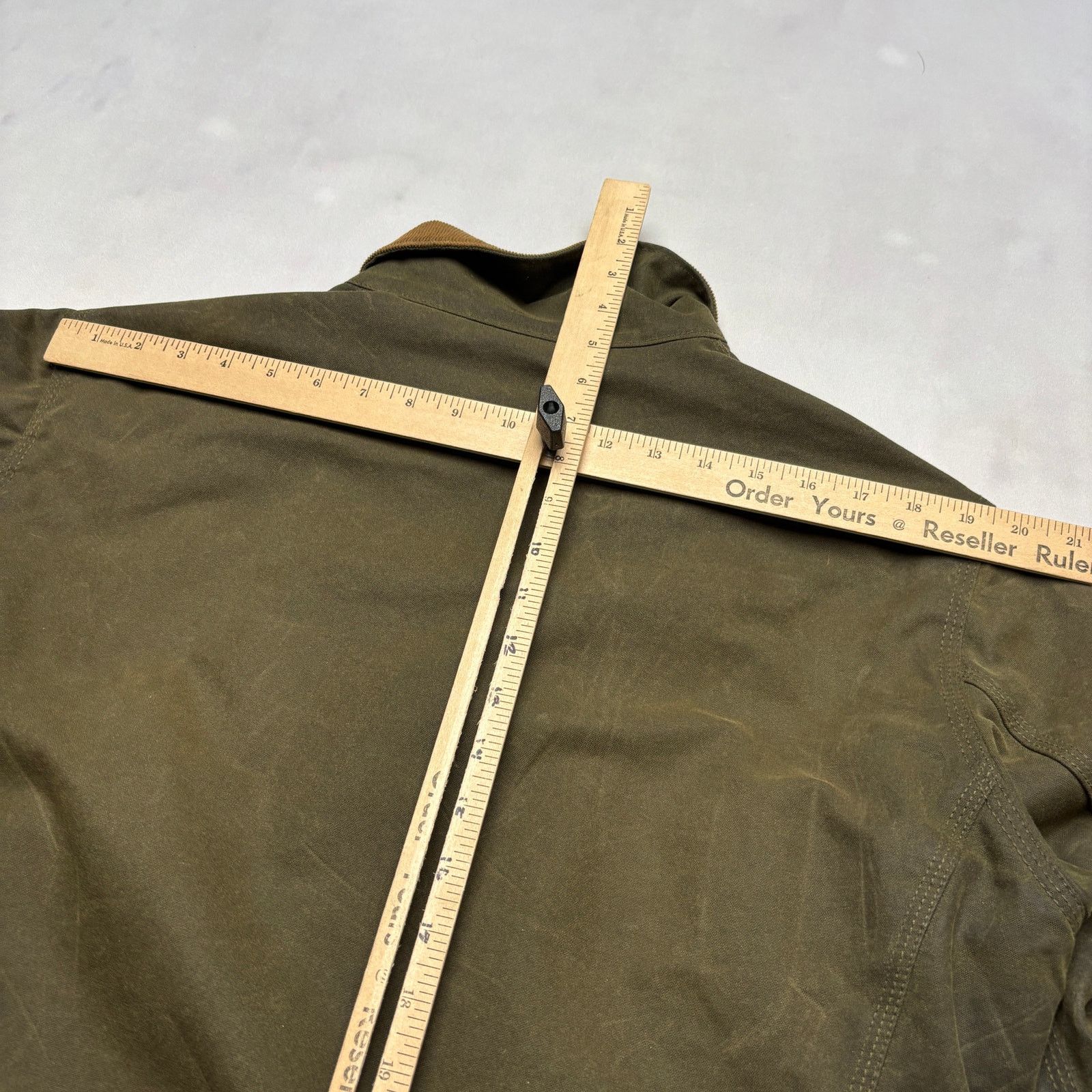 Buck Mason Buck Mason Dry Waxed Canvas Highland Jacket Men's Medium Size US M / EU 48-50 / 2 - 13 Thumbnail