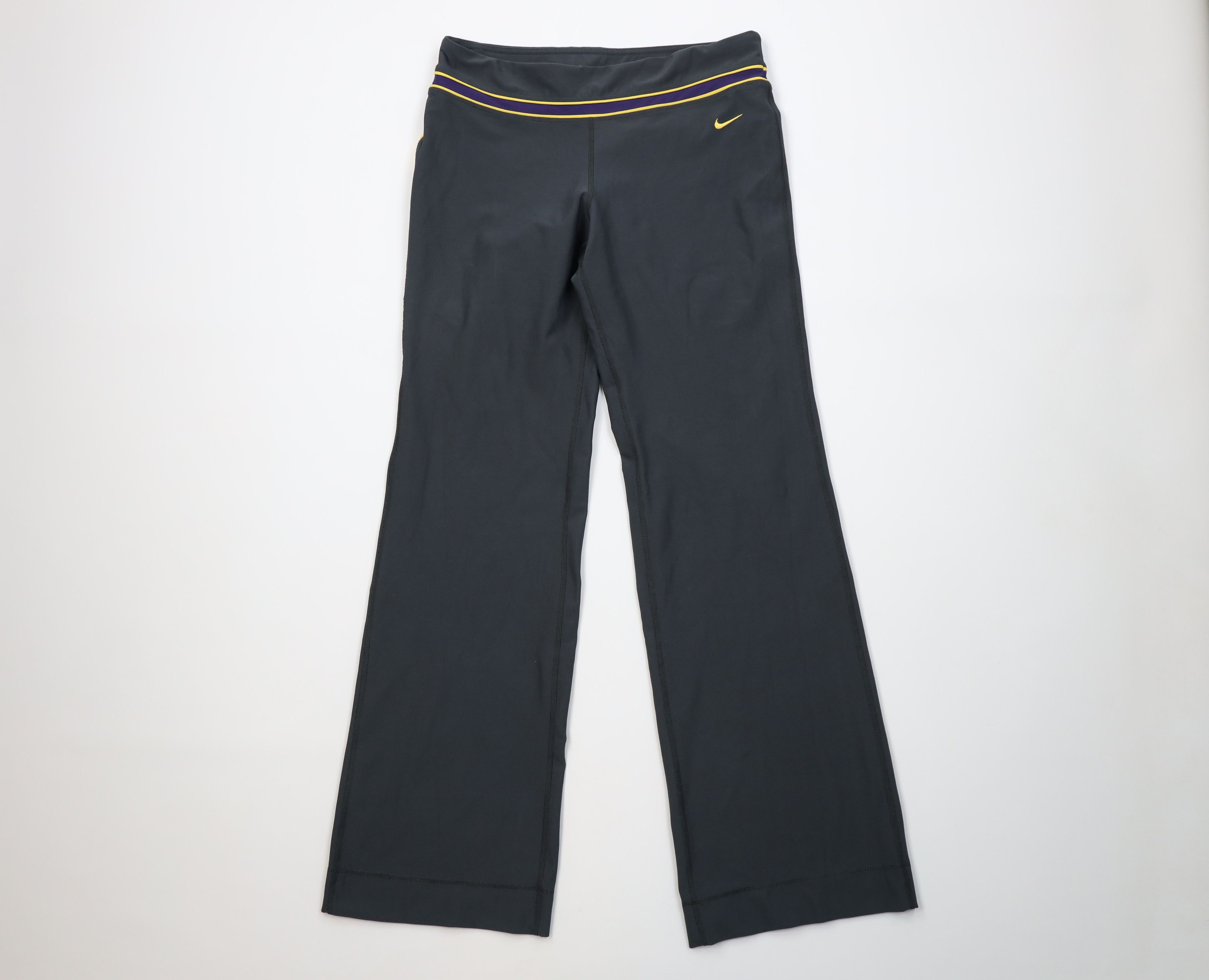 Nike Vintage Y2K Nike Livestrong Armstrong Flared Wide Leg Pants Size 30" / US 8 / IT 44 - 1 Thumbnail