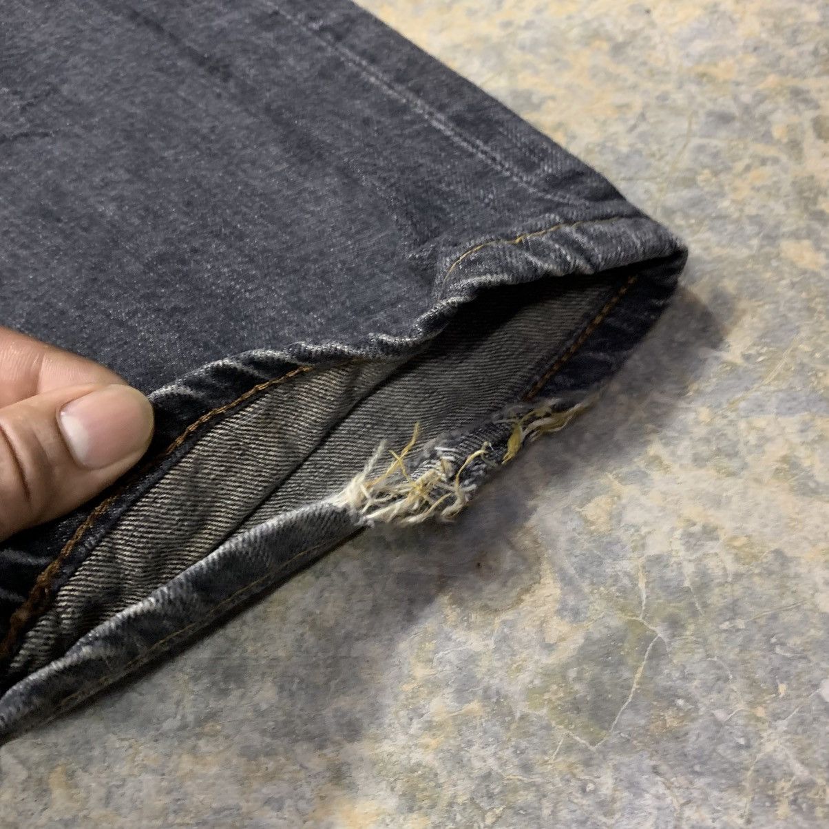 Edwin × Japanese Brand × Vintage Vintage Edwin 503 Rebel Regular faded denim Size US 36 / EU 52 - 13 Thumbnail