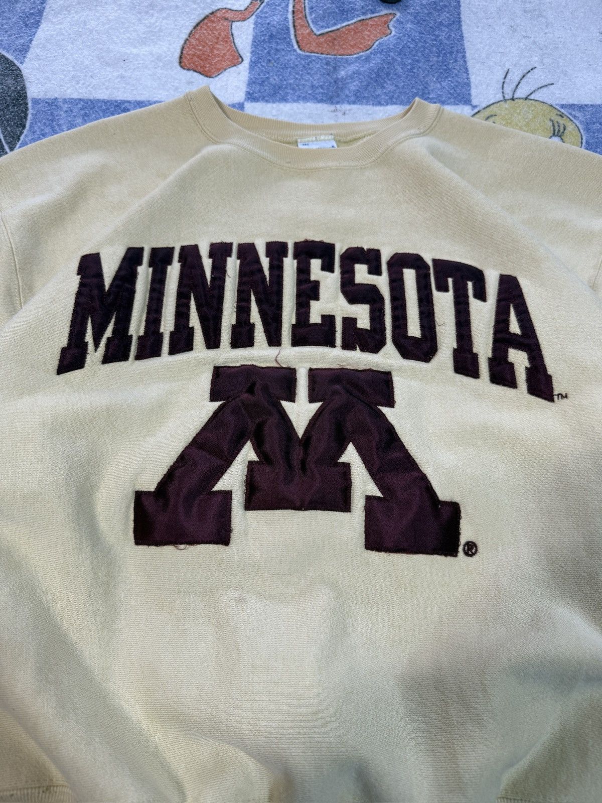 Champion Vintage minnesota gophers reverse weave crewneck sweatshirt Size US XL / EU 56 / 4 - 3 Thumbnail