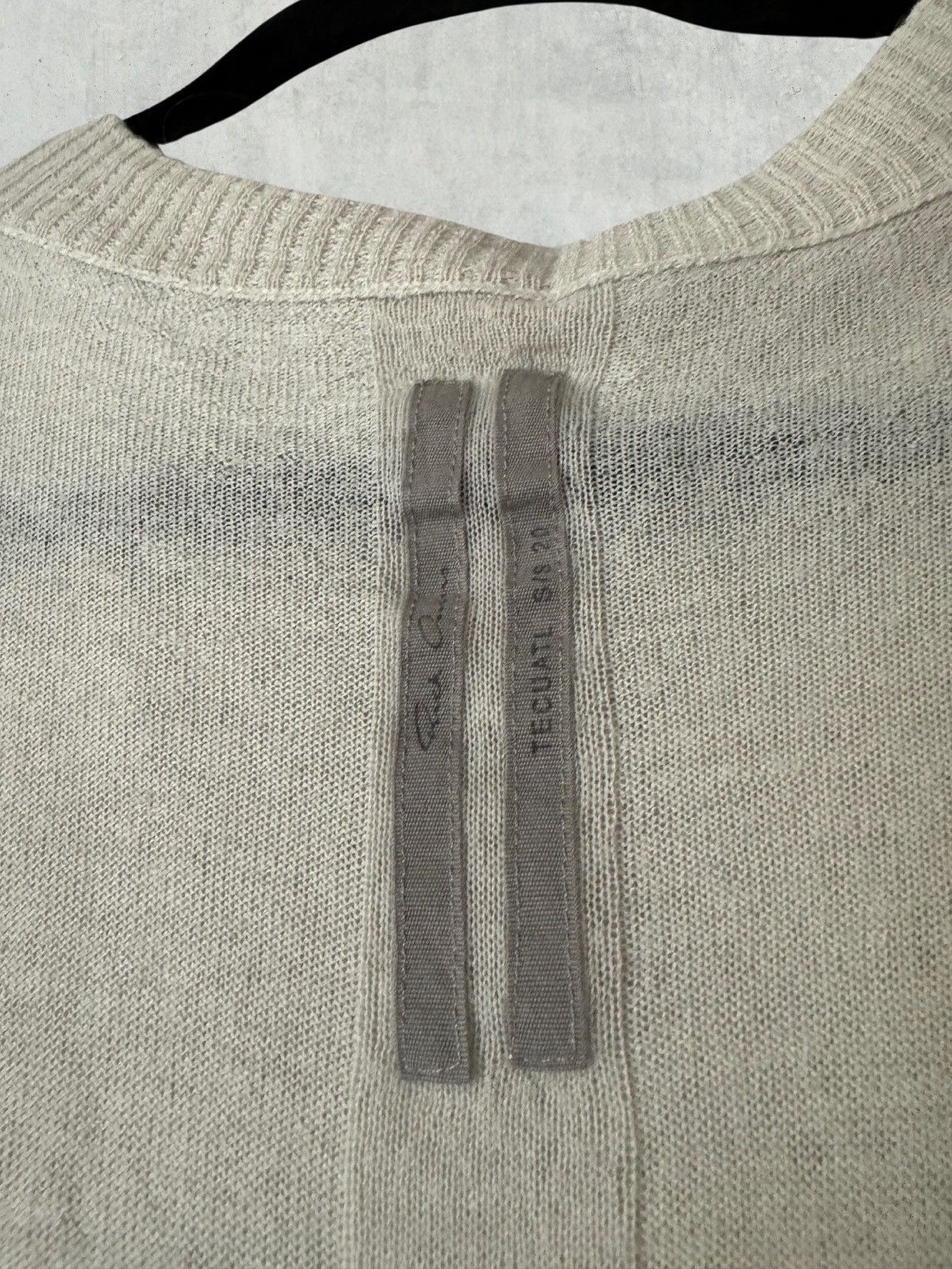 Rick Owens Rick Owens Tecuatl S/S 20 Fine Knit Jumper Longline Sweater Size US S / EU 44-46 / 1 - 3 Thumbnail