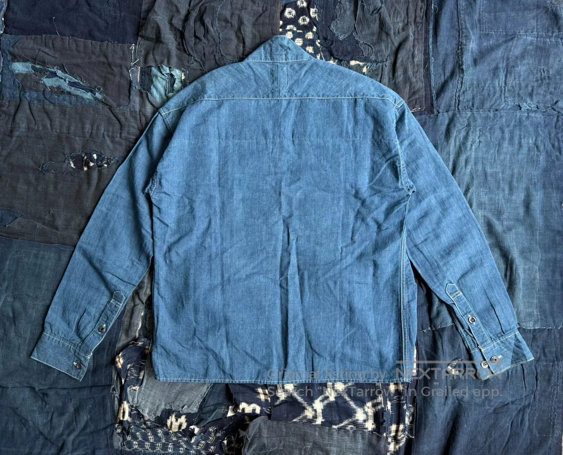 Visvim VISVIM LHAMO KIMONO SHIRT 15AW. Size US M / EU 48-50 / 2 - 2 Thumbnail