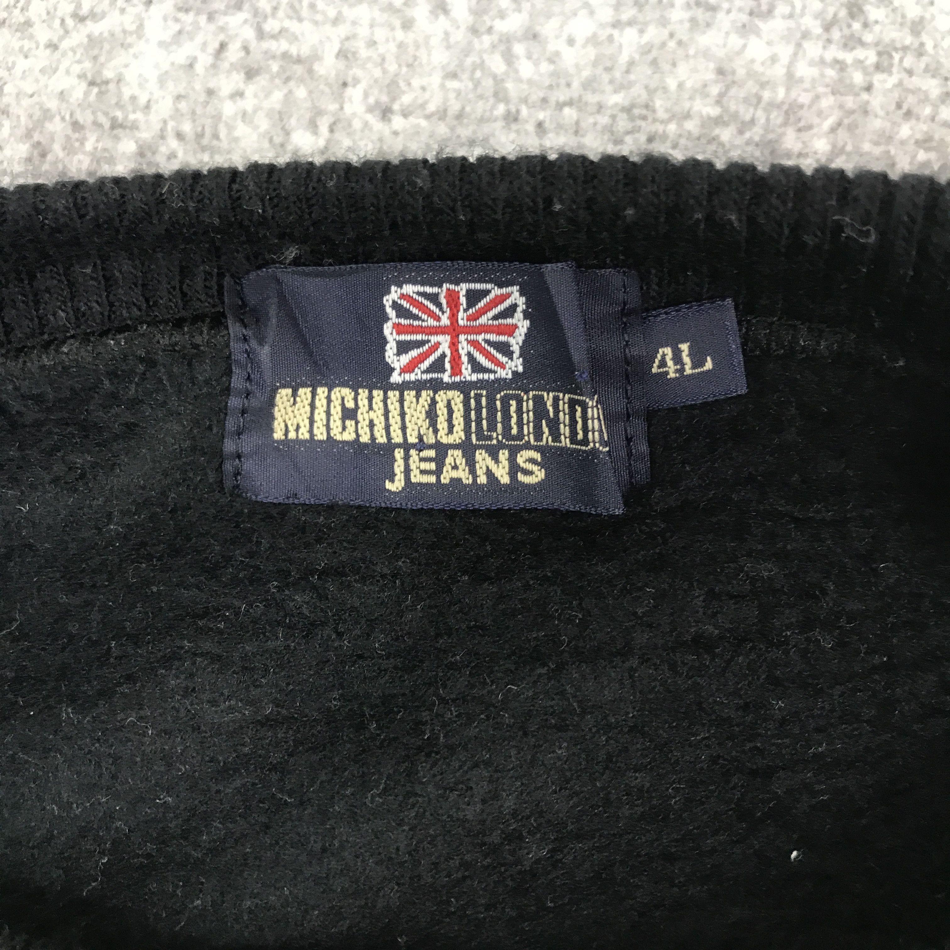 Michiko Koshino London Rare michiko london logo sweatshirt Size US L / EU 52-54 / 3 - 8 Thumbnail