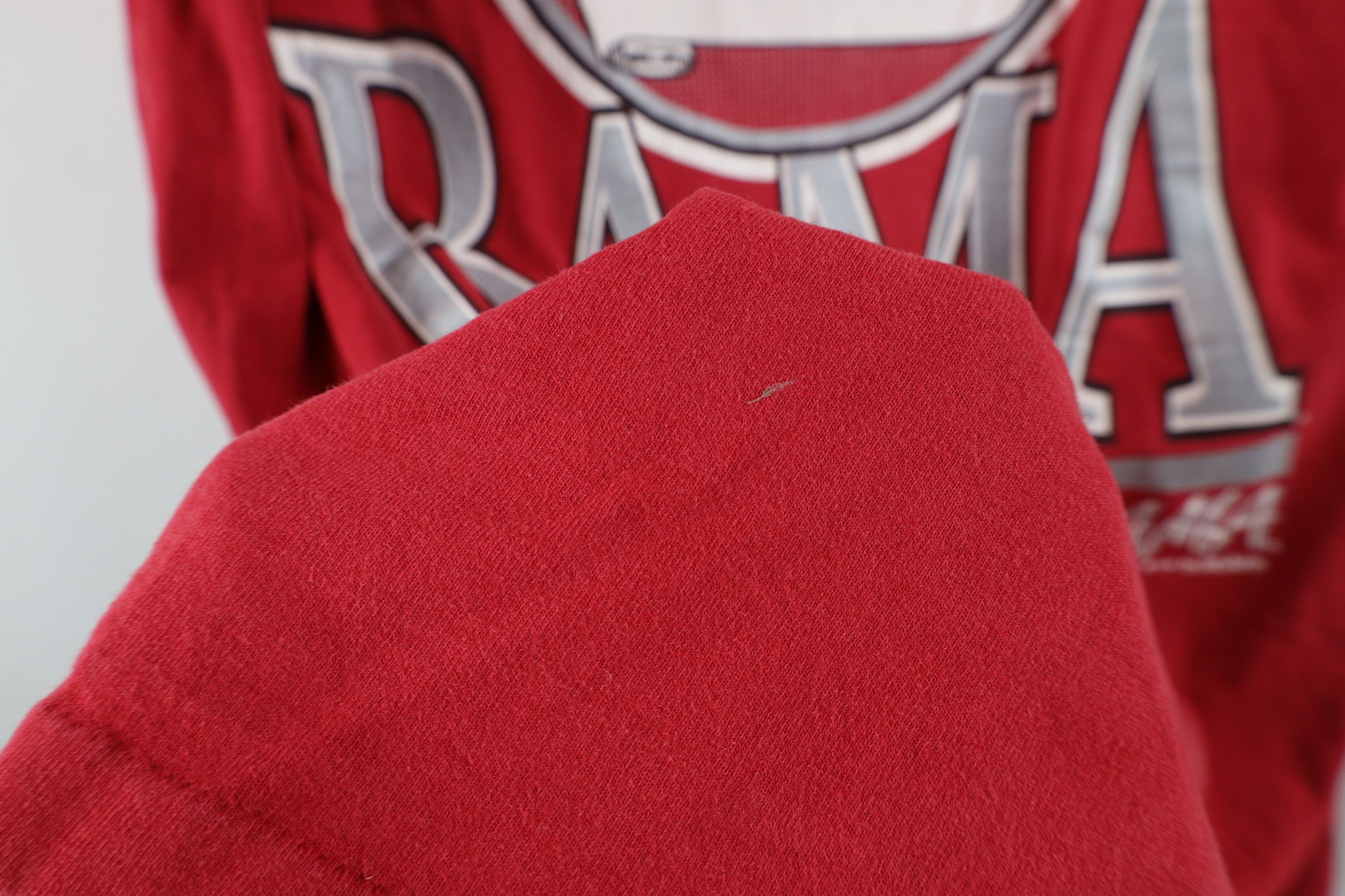Vintage Vintage 90s University of Alabama T-Shirt Red Cotton USA Size US XL / EU 56 / 4 - 6 Thumbnail