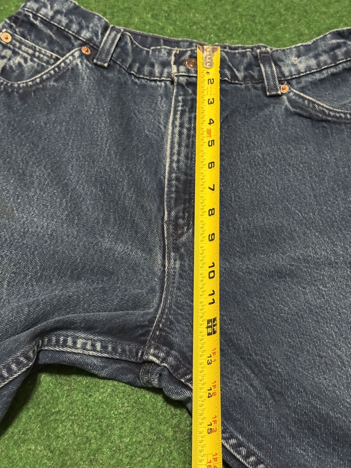 Levi's Vintage Clothing Levis Relaxed Fit Tapered 90s 12 Orange Tab 30x27 Jeans Size 30" / US 8 / IT 44 - 11 Thumbnail