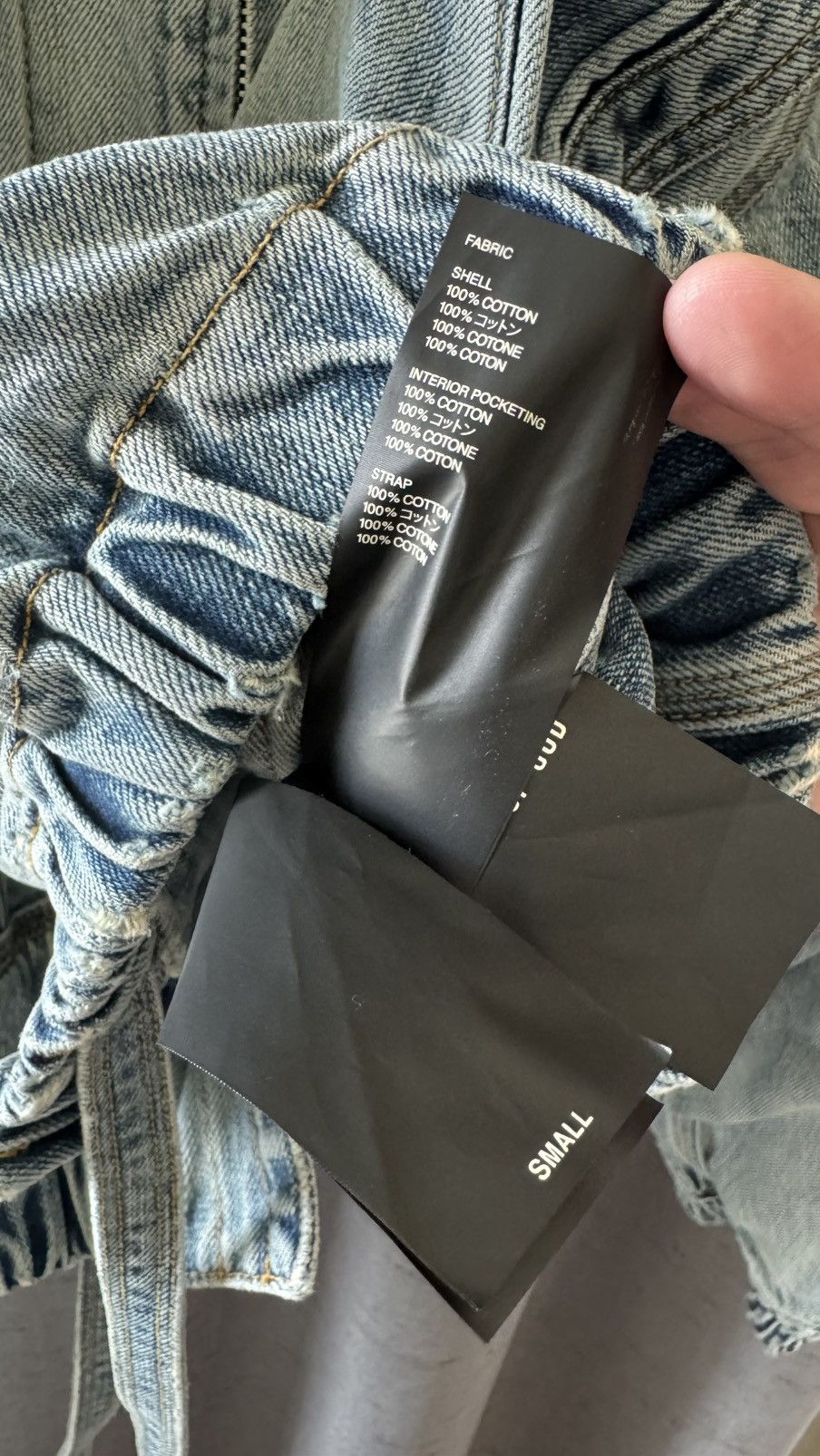 Fear of God Fear of God 6th Sixth Denim Track Jacket Size US S / EU 44-46 / 1 - 8 Thumbnail