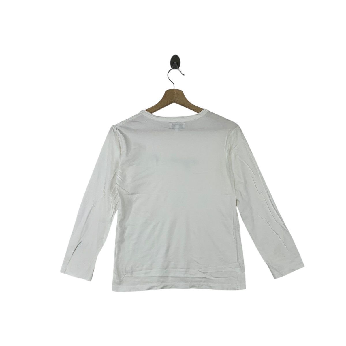 agnes b. Vintage AGNES B. PARIS Signature Logo Tee Shirt Top Made In Size XS / US 0-2 / IT 36-38 - 5 Thumbnail